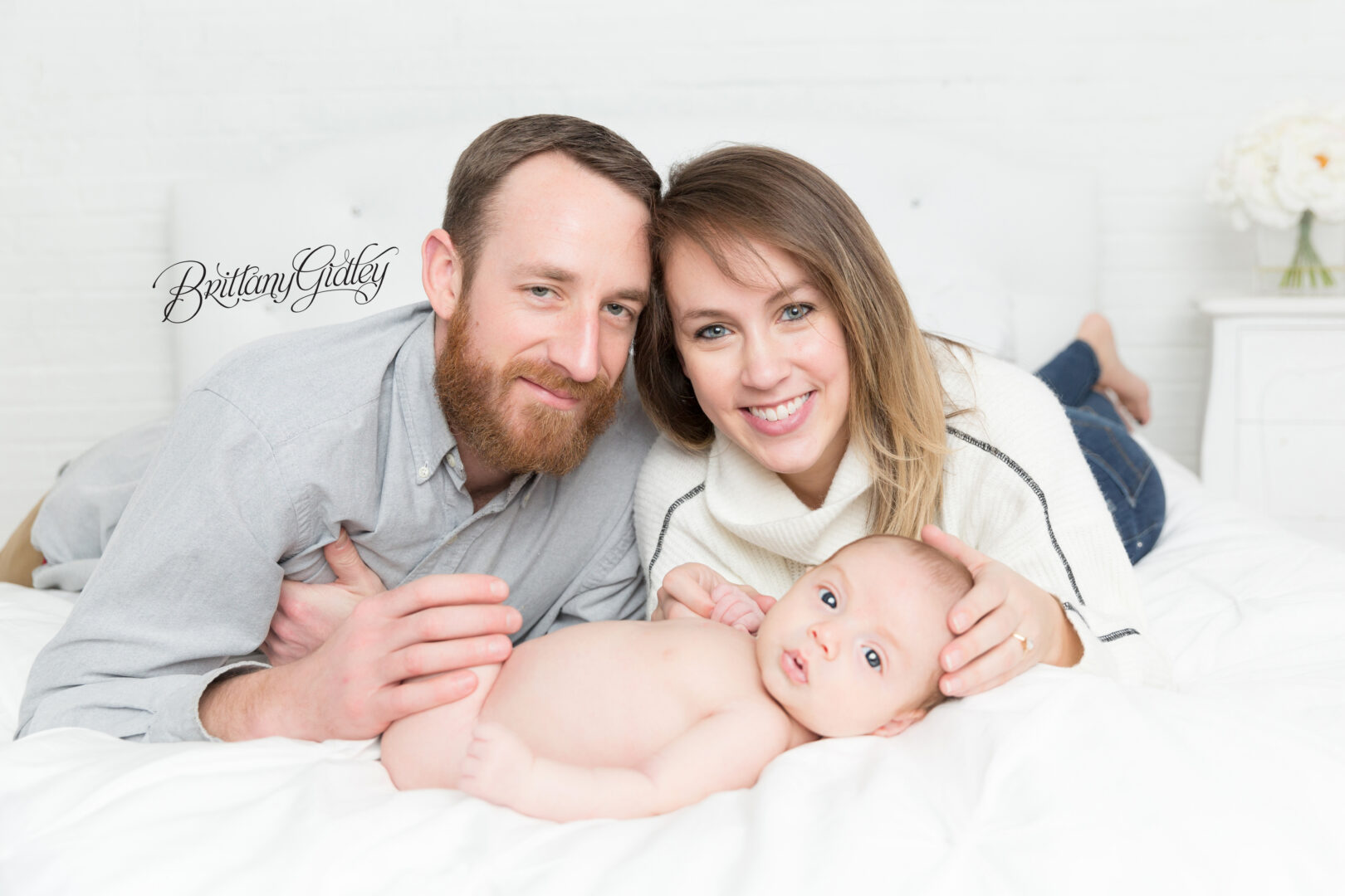 8 Week Old Baby Photo Shoot