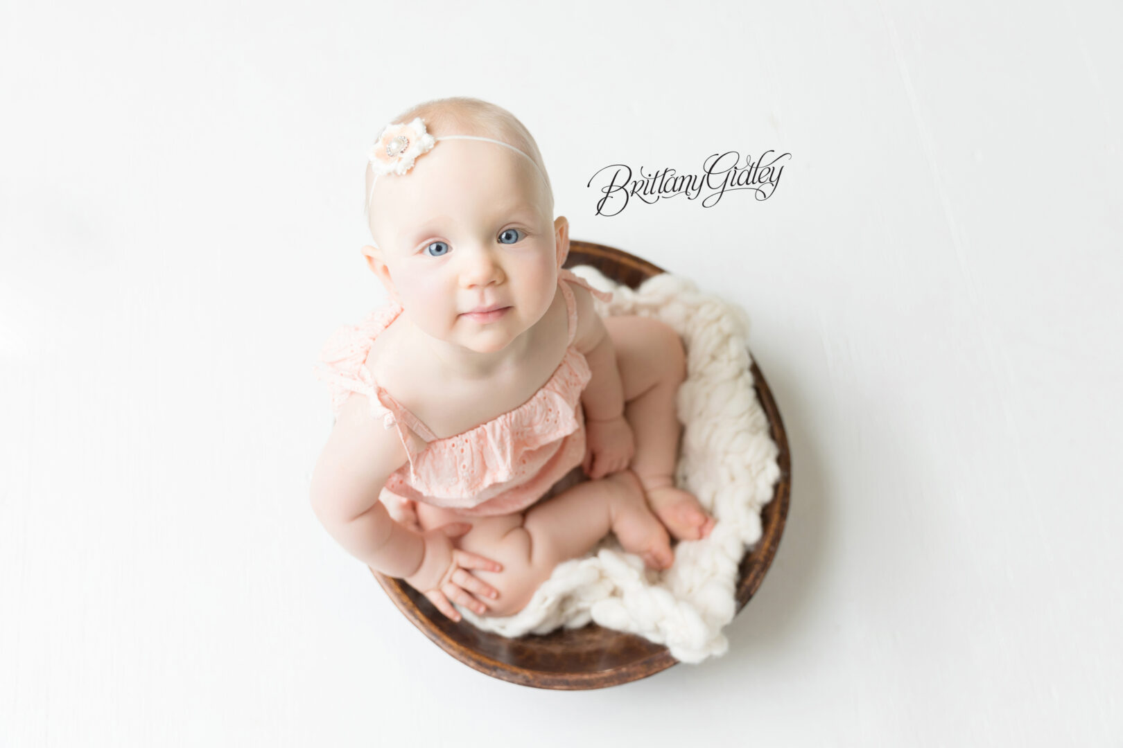Baby Photographer Rocky River | Isabel 9 Months