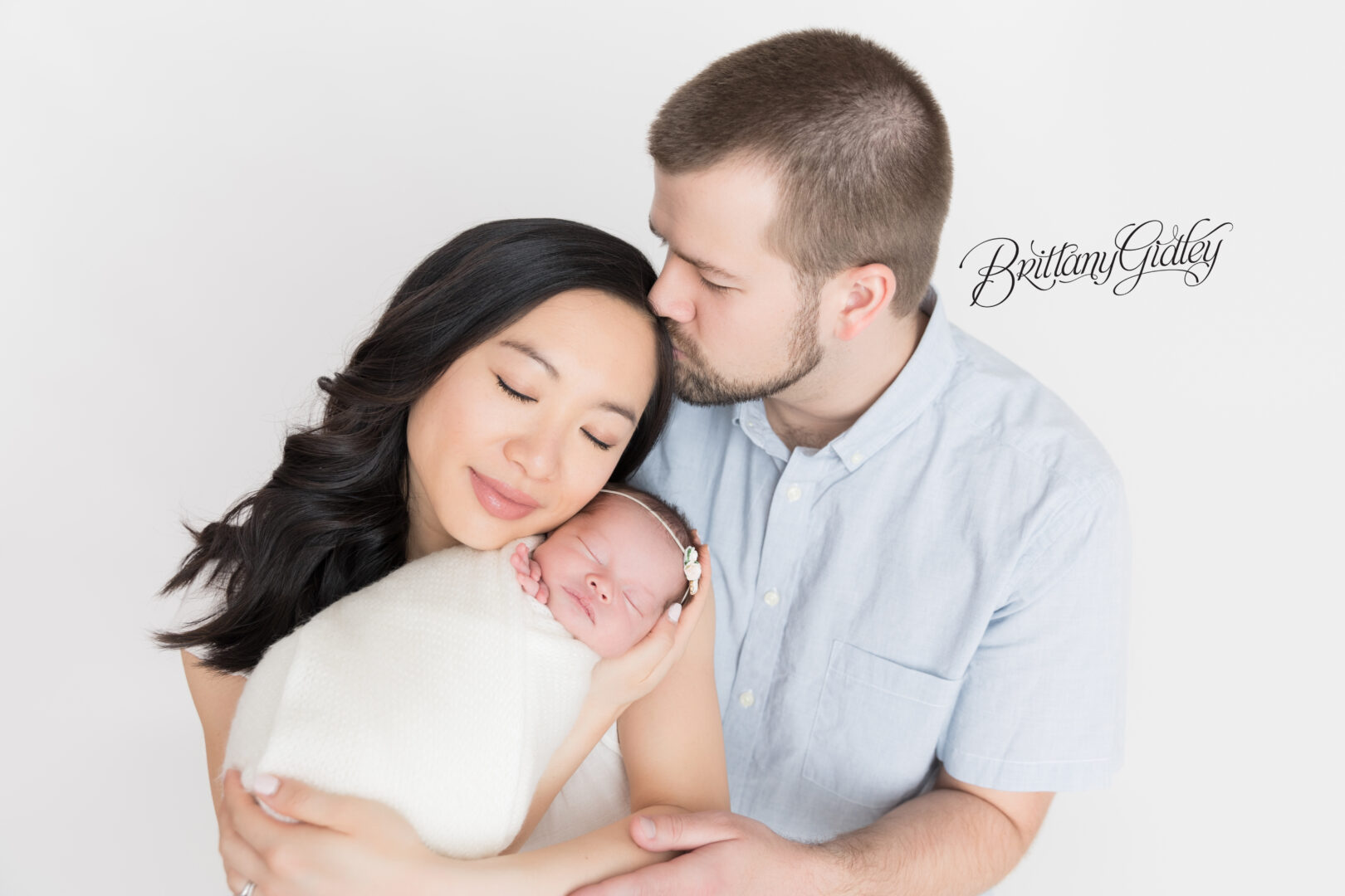 Newborn Baby With Parents