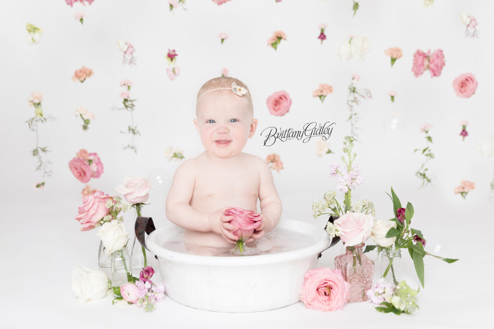 Suspended Flowers Photography