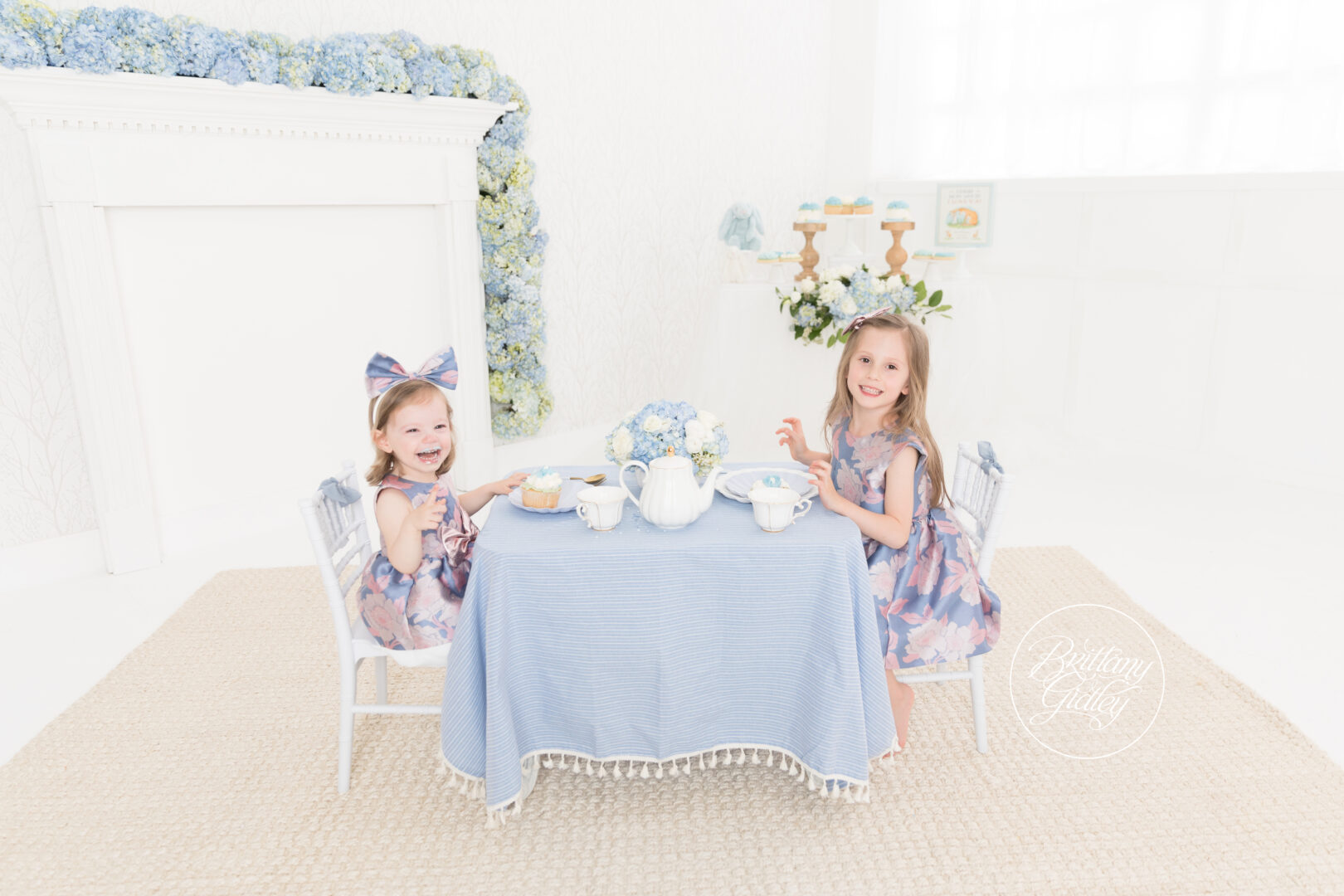 Tea For Two Bunny Photo Shoot