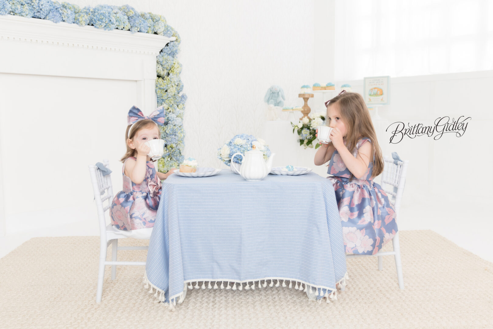 Tea For Two Bunny Photo Shoot