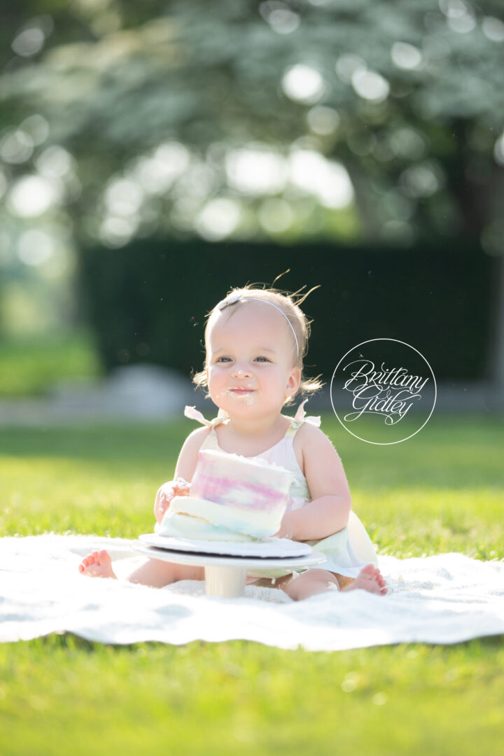 Cleveland Heights Family Photography | Wade Oval Cake Smash
