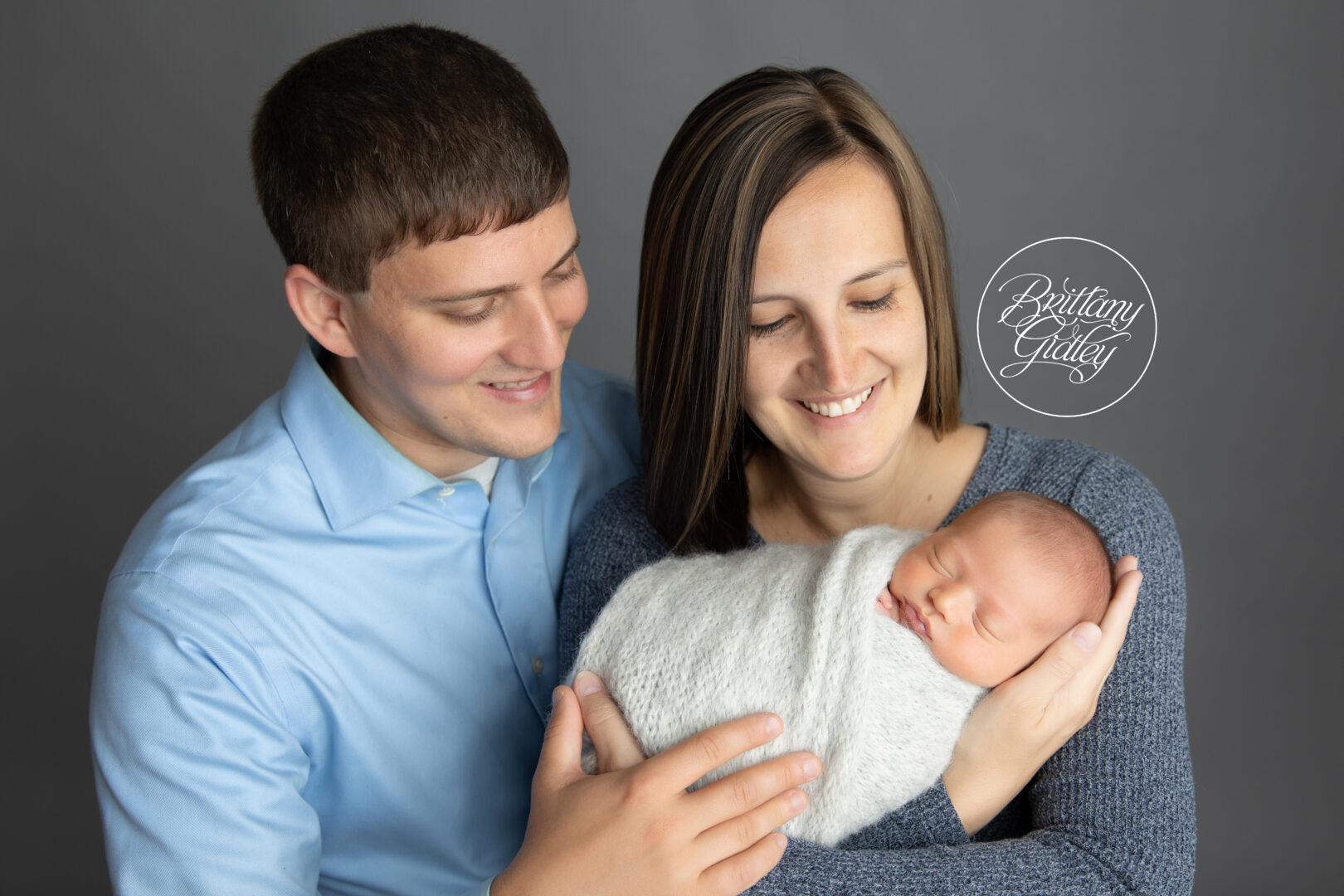Newborn Baby With Family