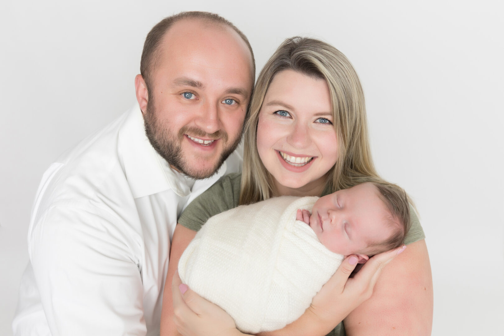Family with Newborn Baby