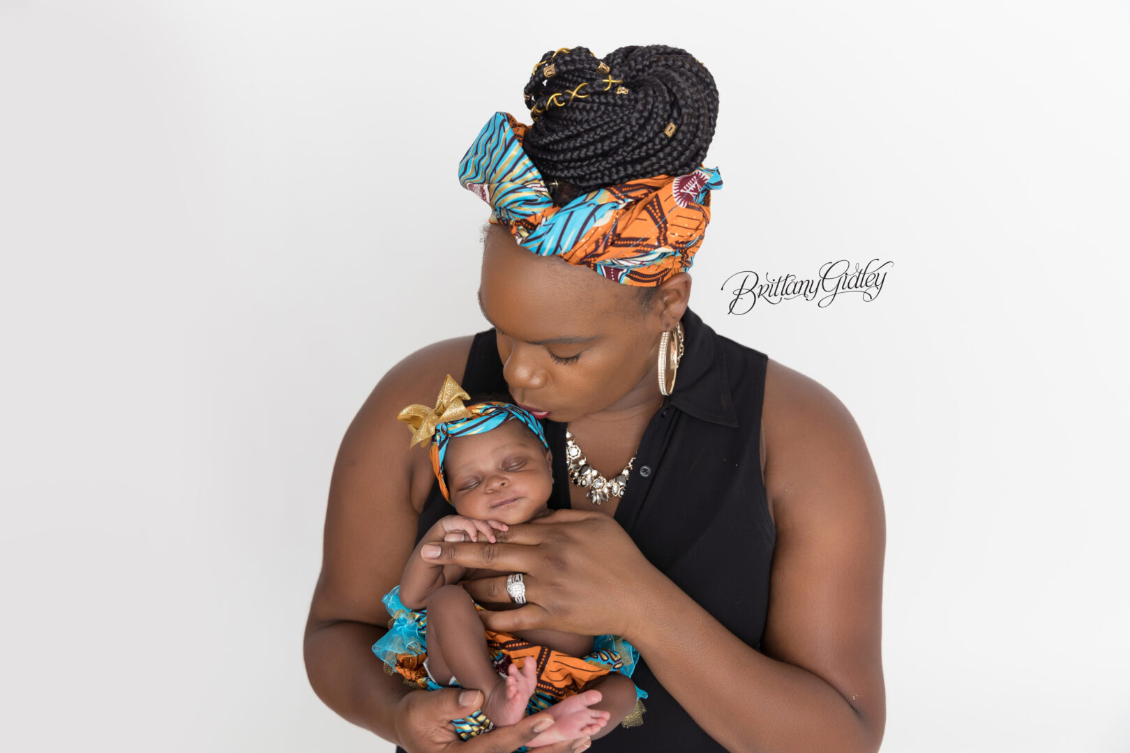 Mother and Newborn African Royalty