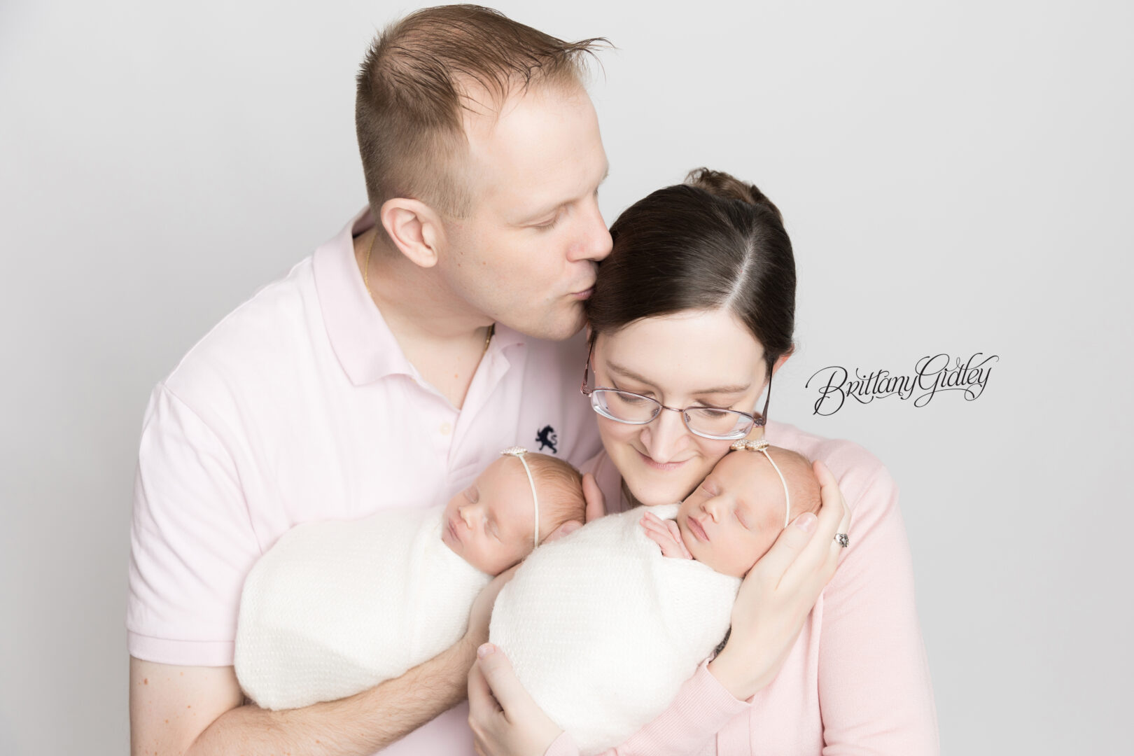 Newborn Posing Twins