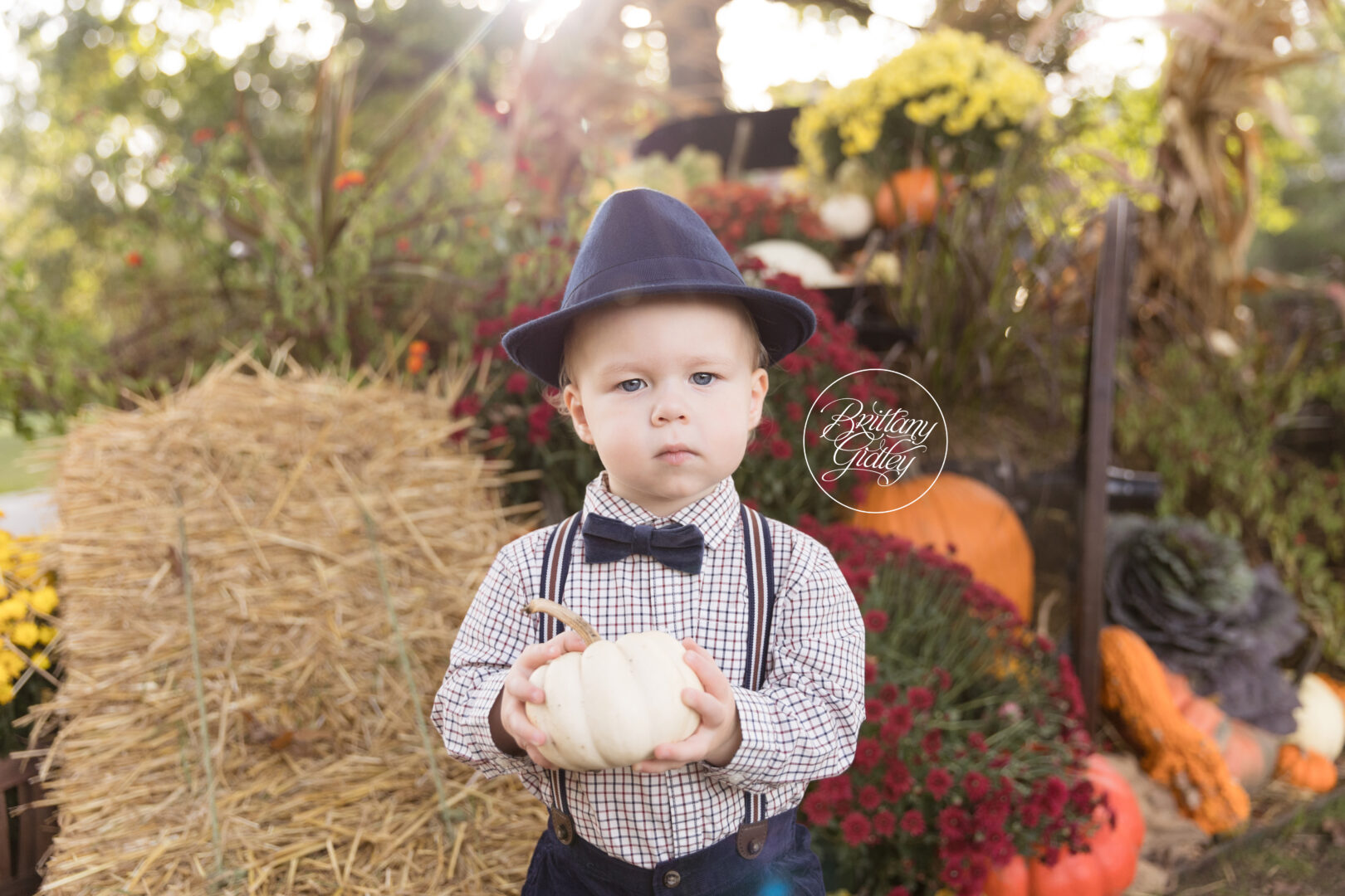Autumn at Stan Hywet | Twin Family Photographer