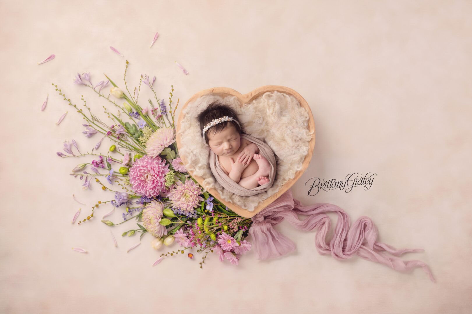Baby Girl Floral Dream Session