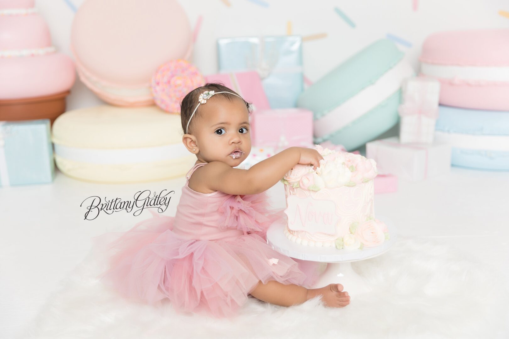 Candy Themed Cake Smash
