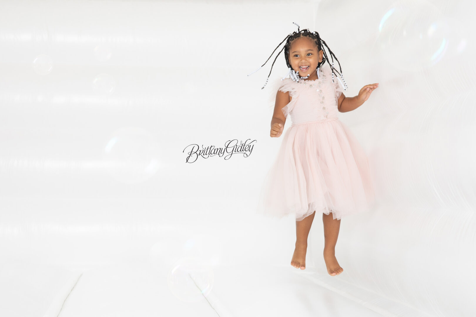 Christmas Bounce House Photo Shoot