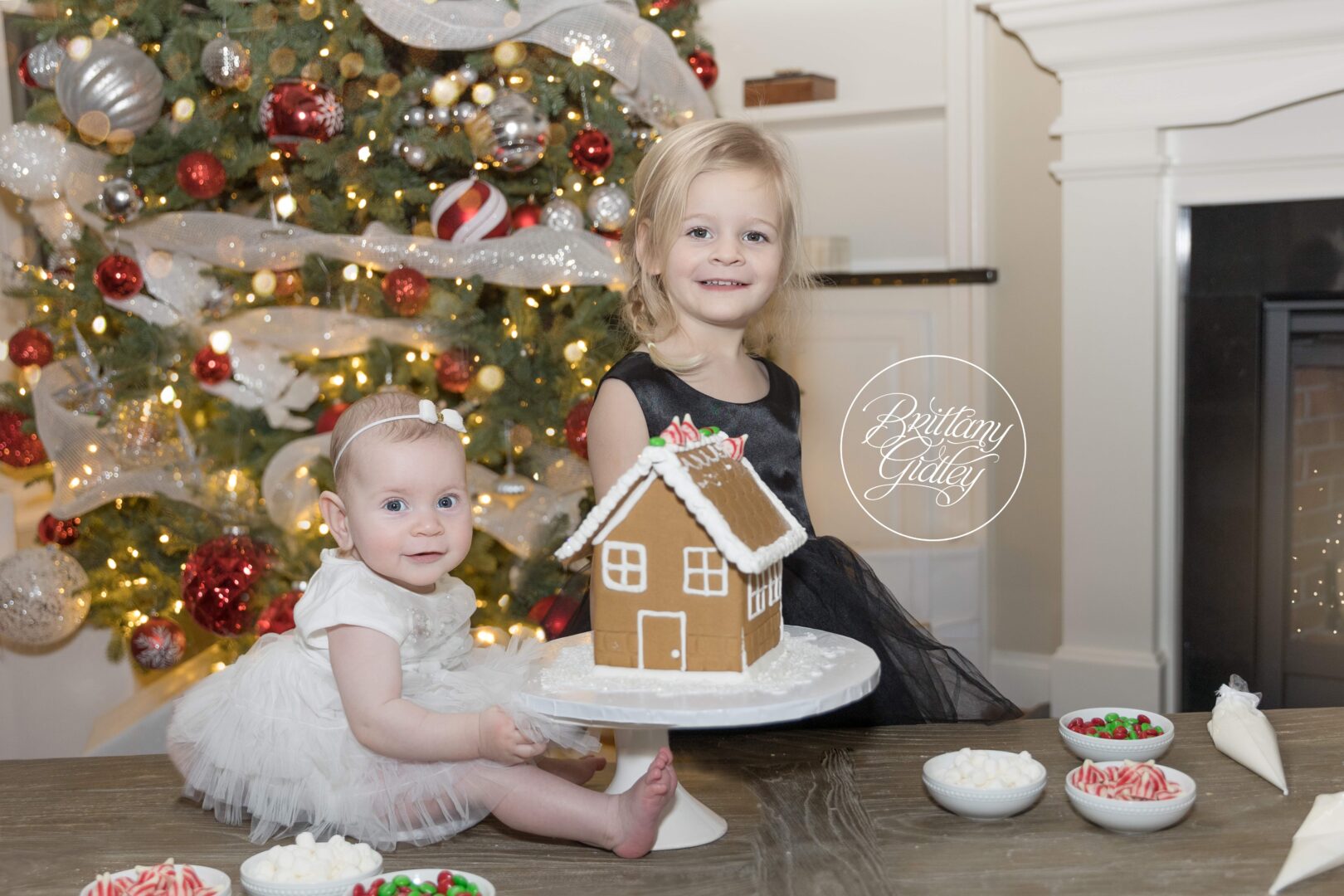 Gingerbread House Photo Shoot