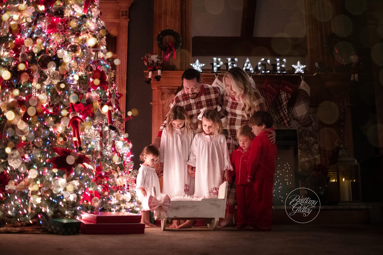 Christmas Baby Announcement