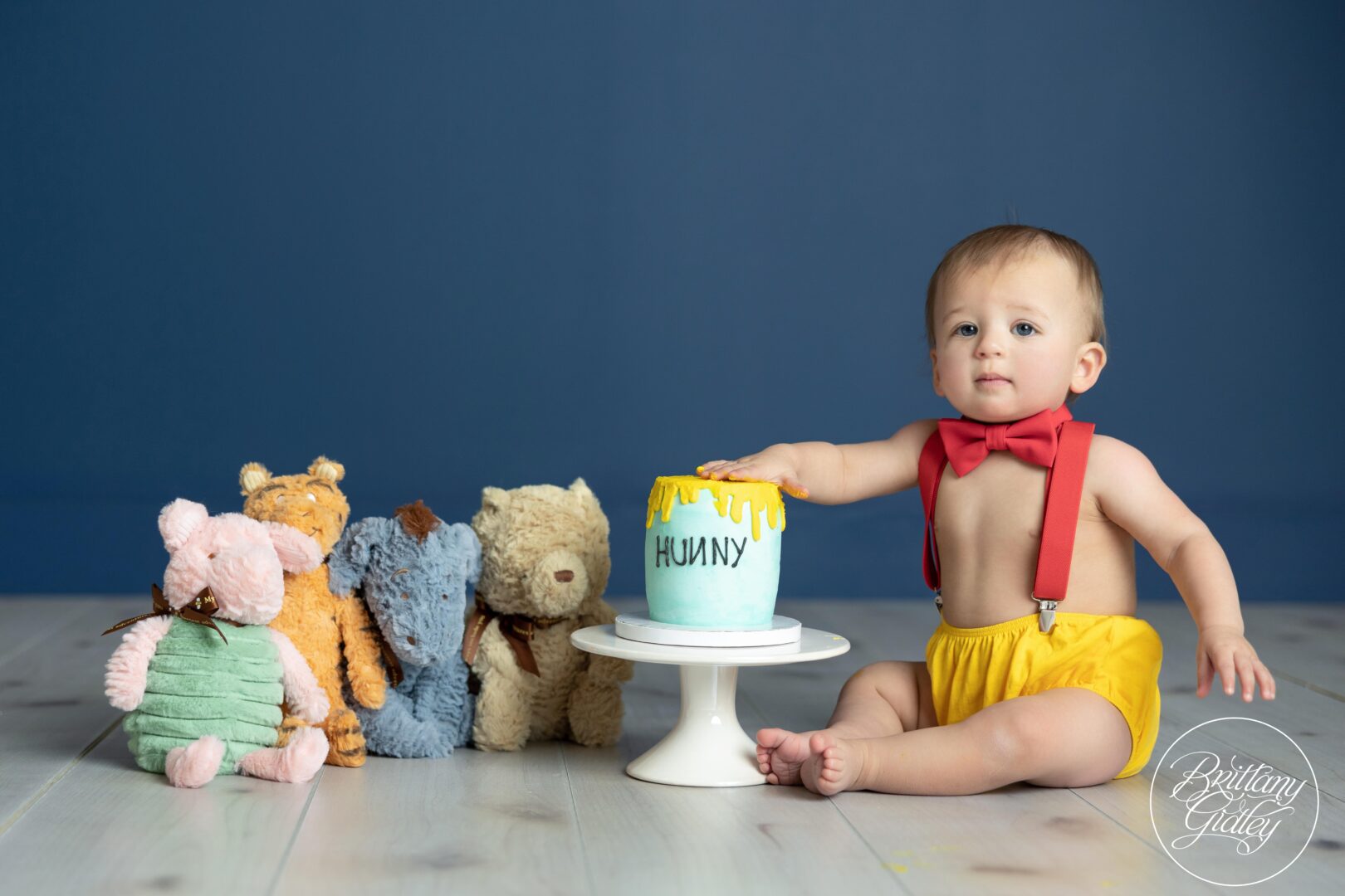 Disney Pooh Bear Cake Smash
