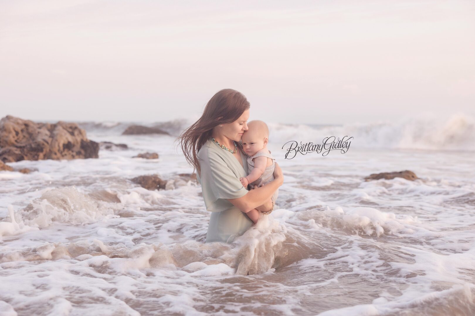 El Matador Beach Baby Photography
