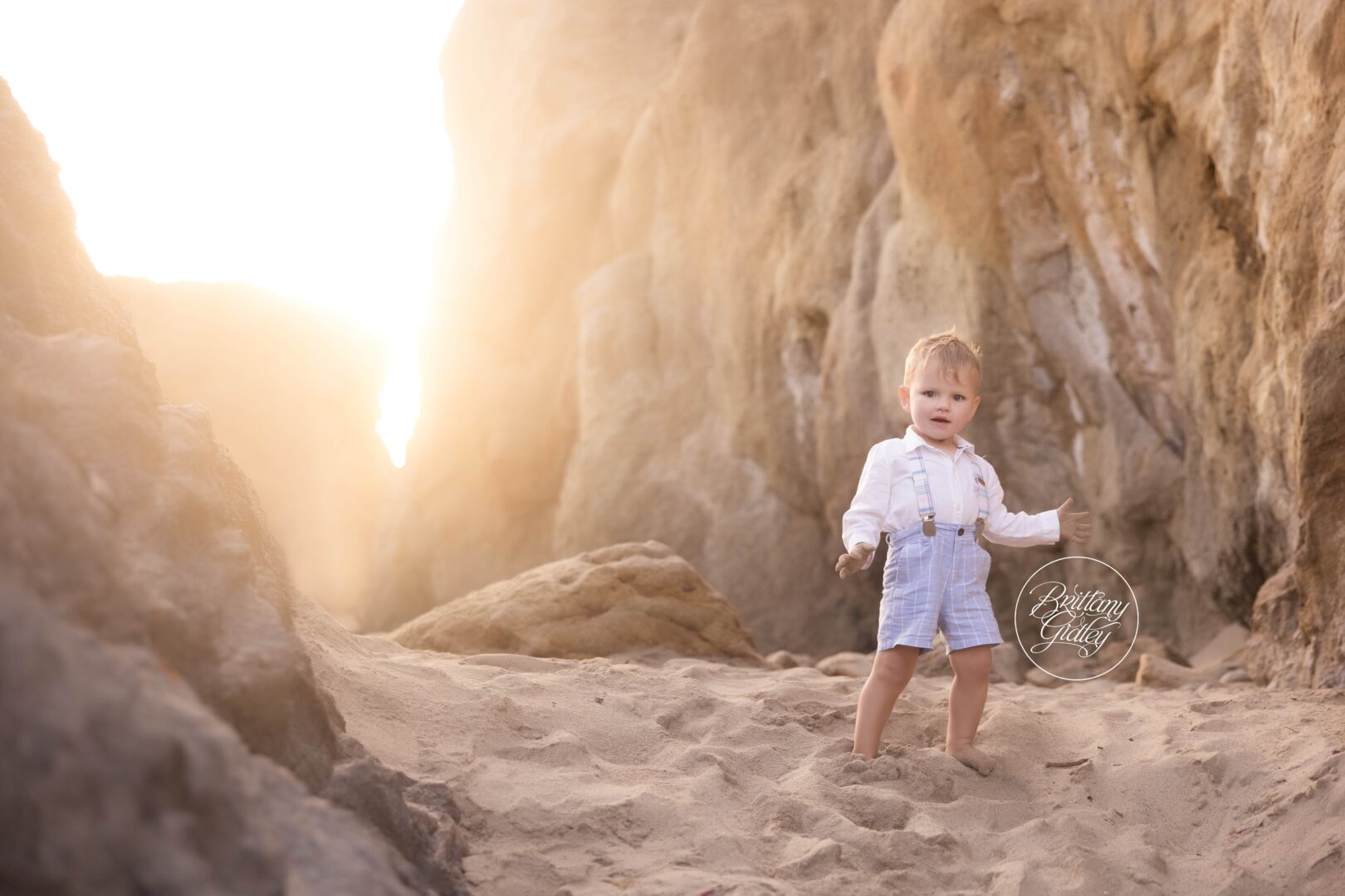 Malibu California Baby Photography
