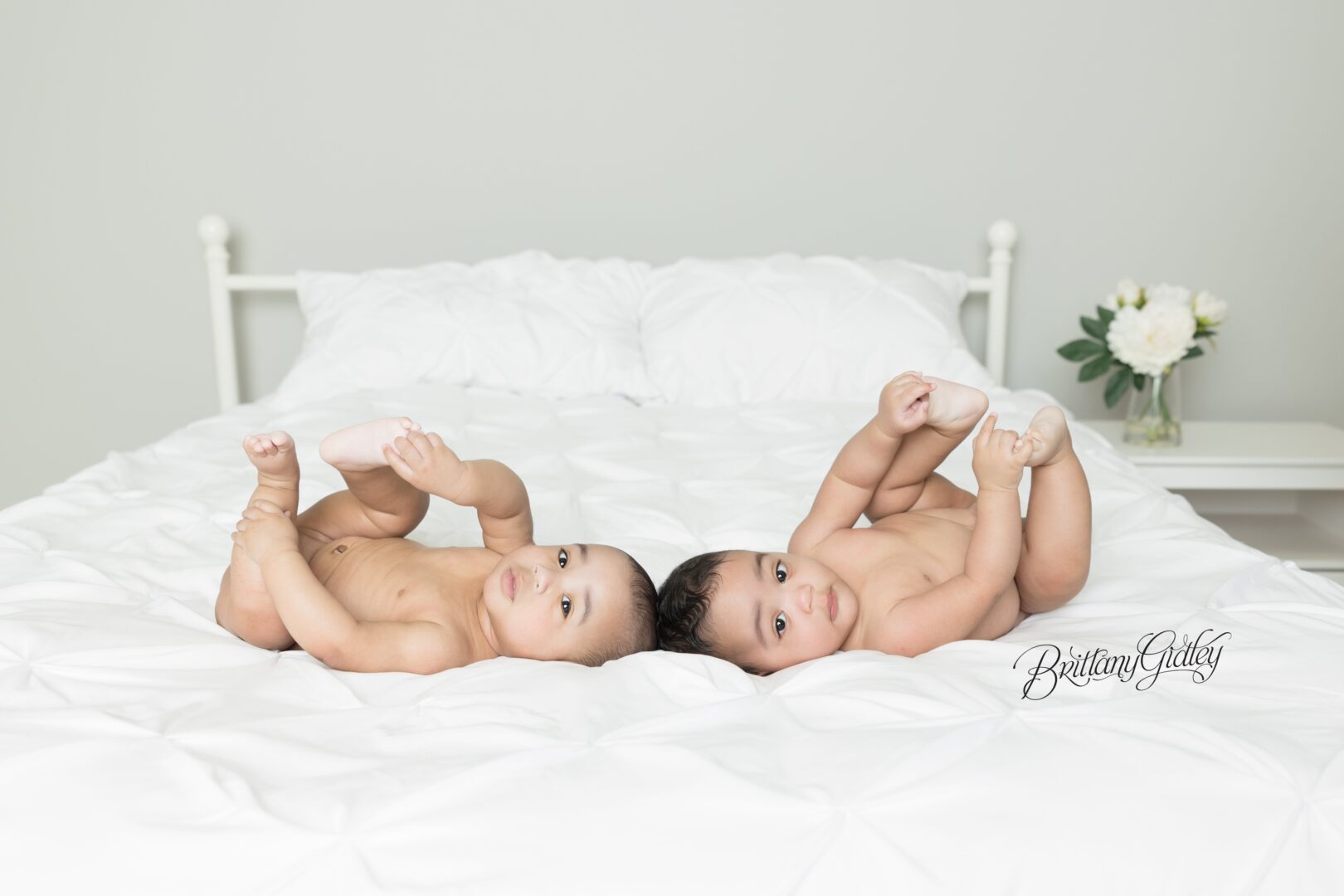 Twin Baby Photography Studio in Cleveland