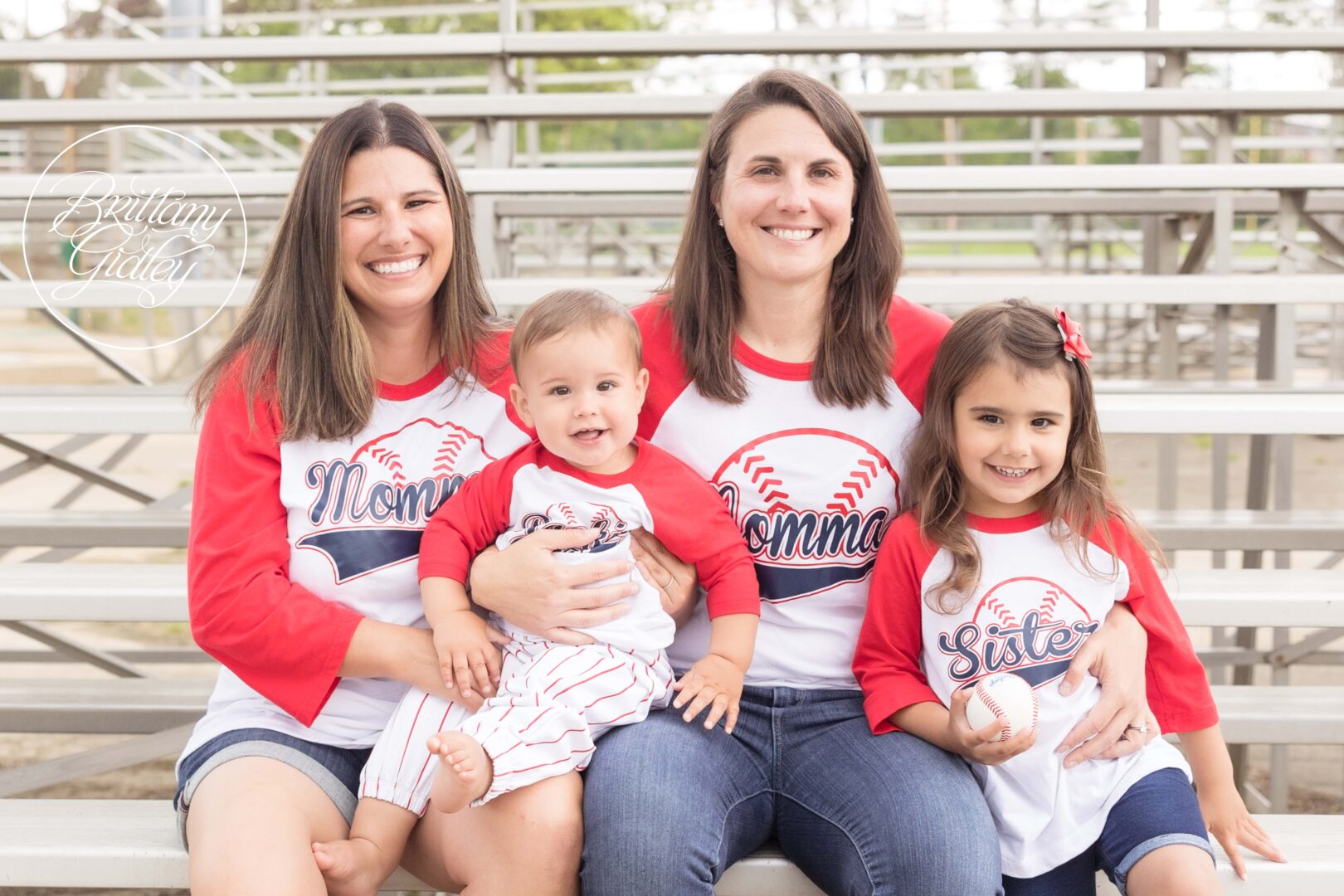 Baseball Themed Photo Shoot | Boy One Year Photography
