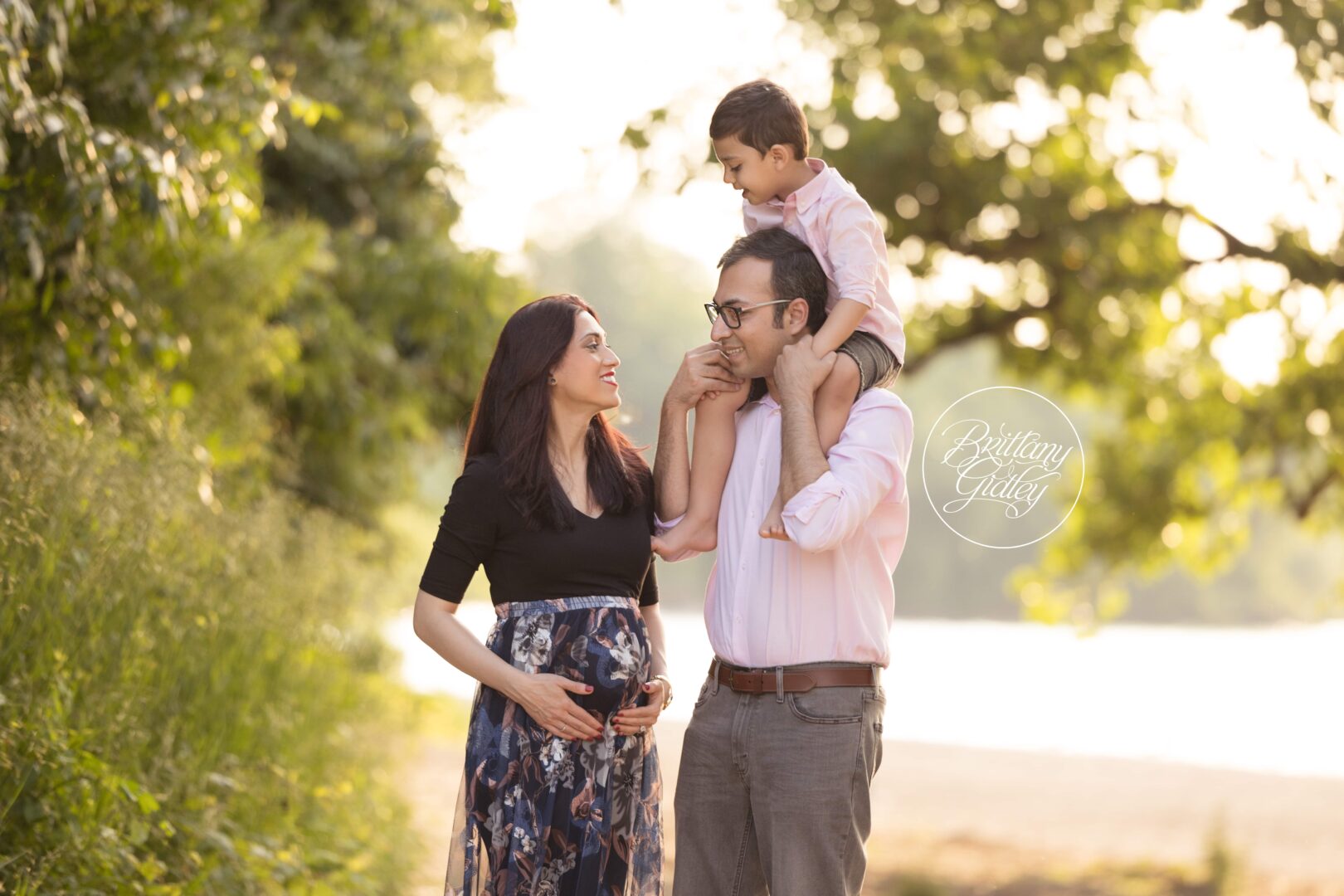 Family Pregnancy Photo Shoot