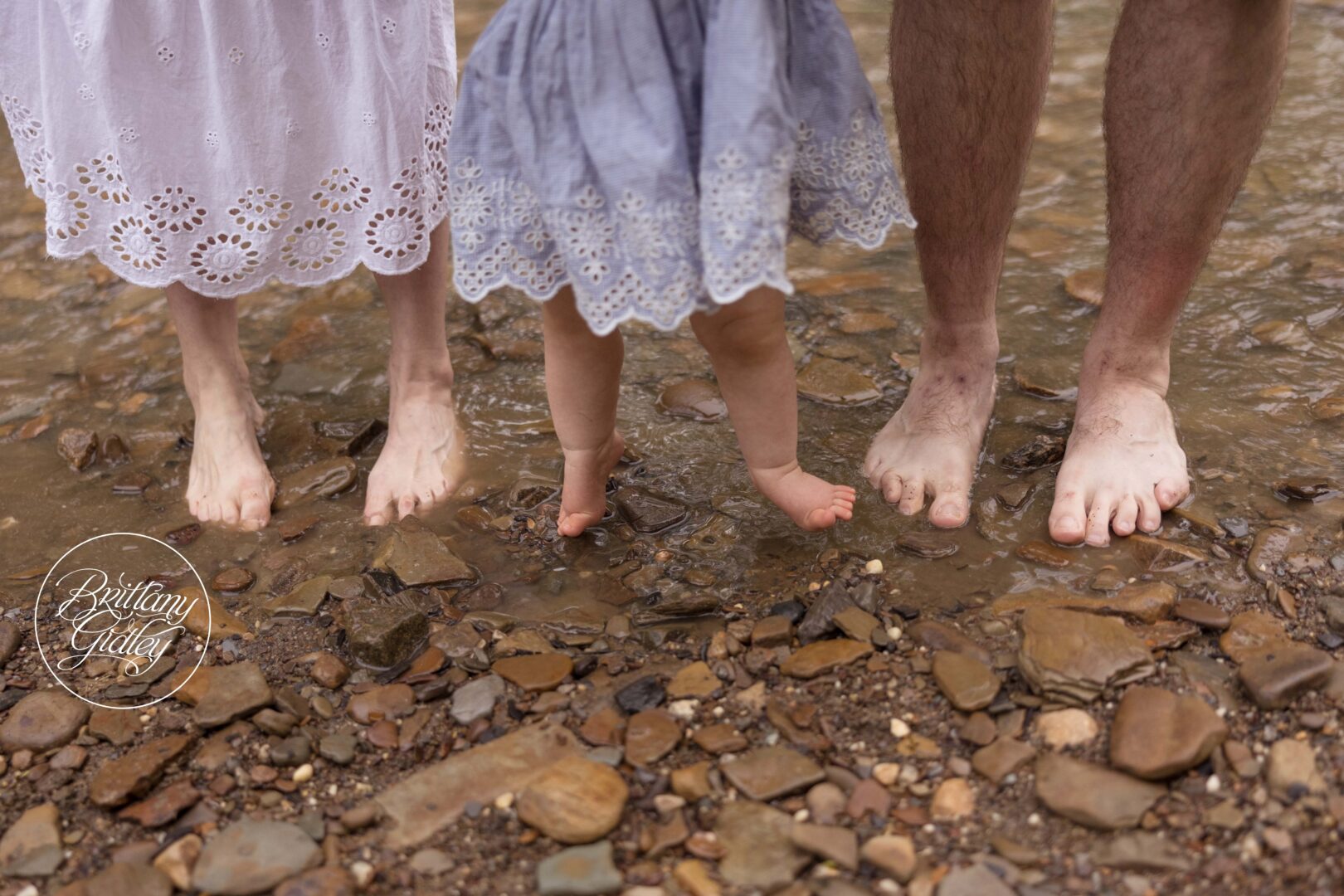 Feet in the Creek
