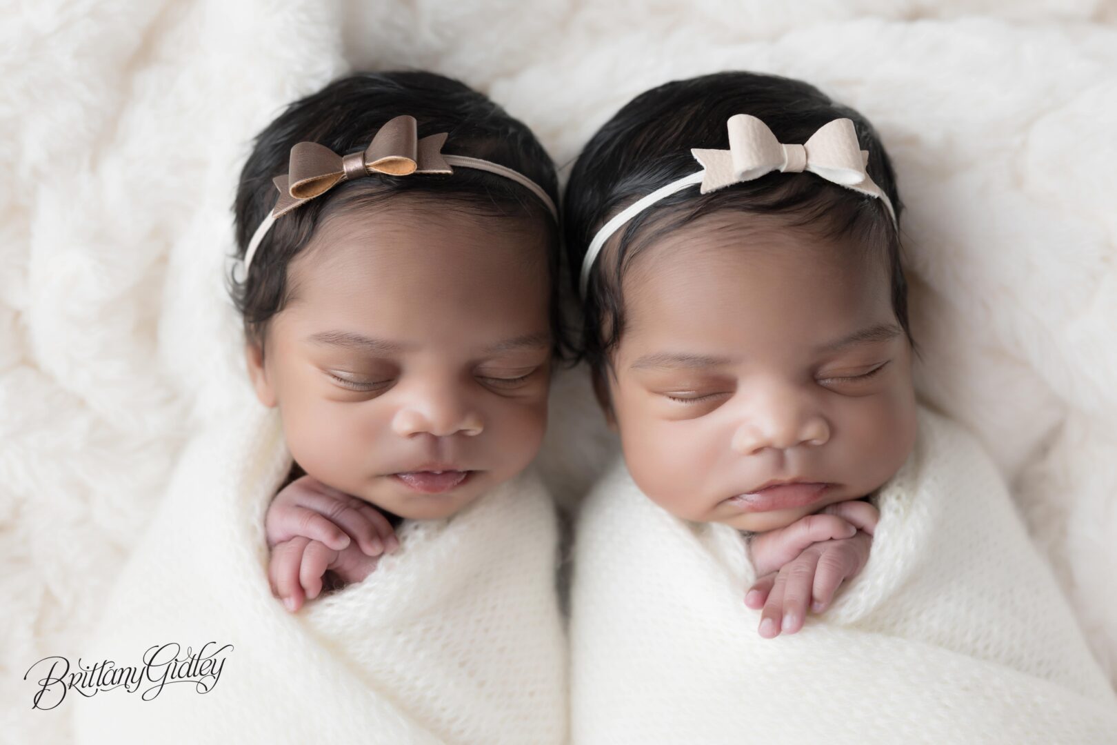 Newborn Baby Twin Girls