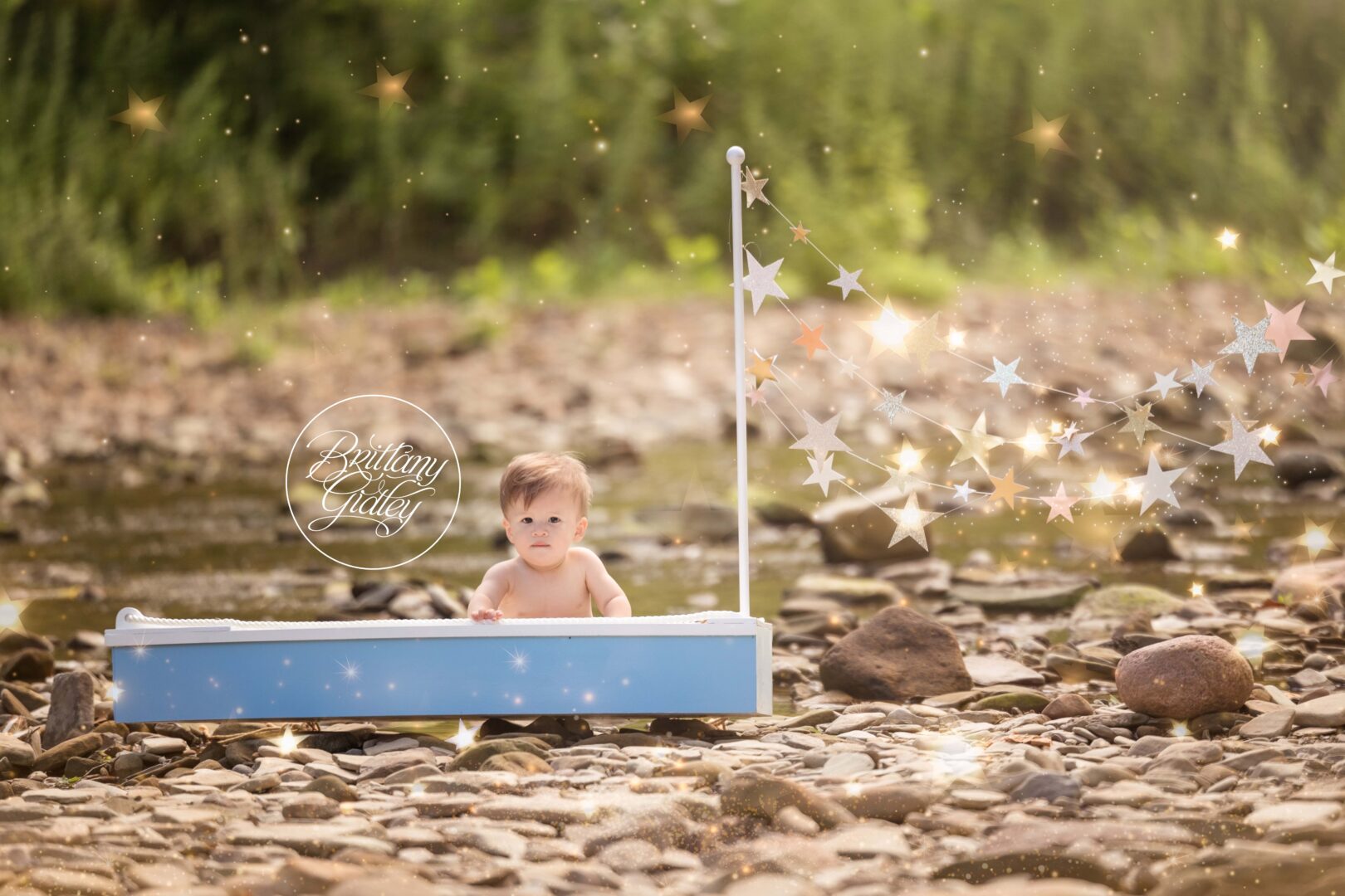 First Birthday Boat Pictures | Magical Nautical Miles Dream Session