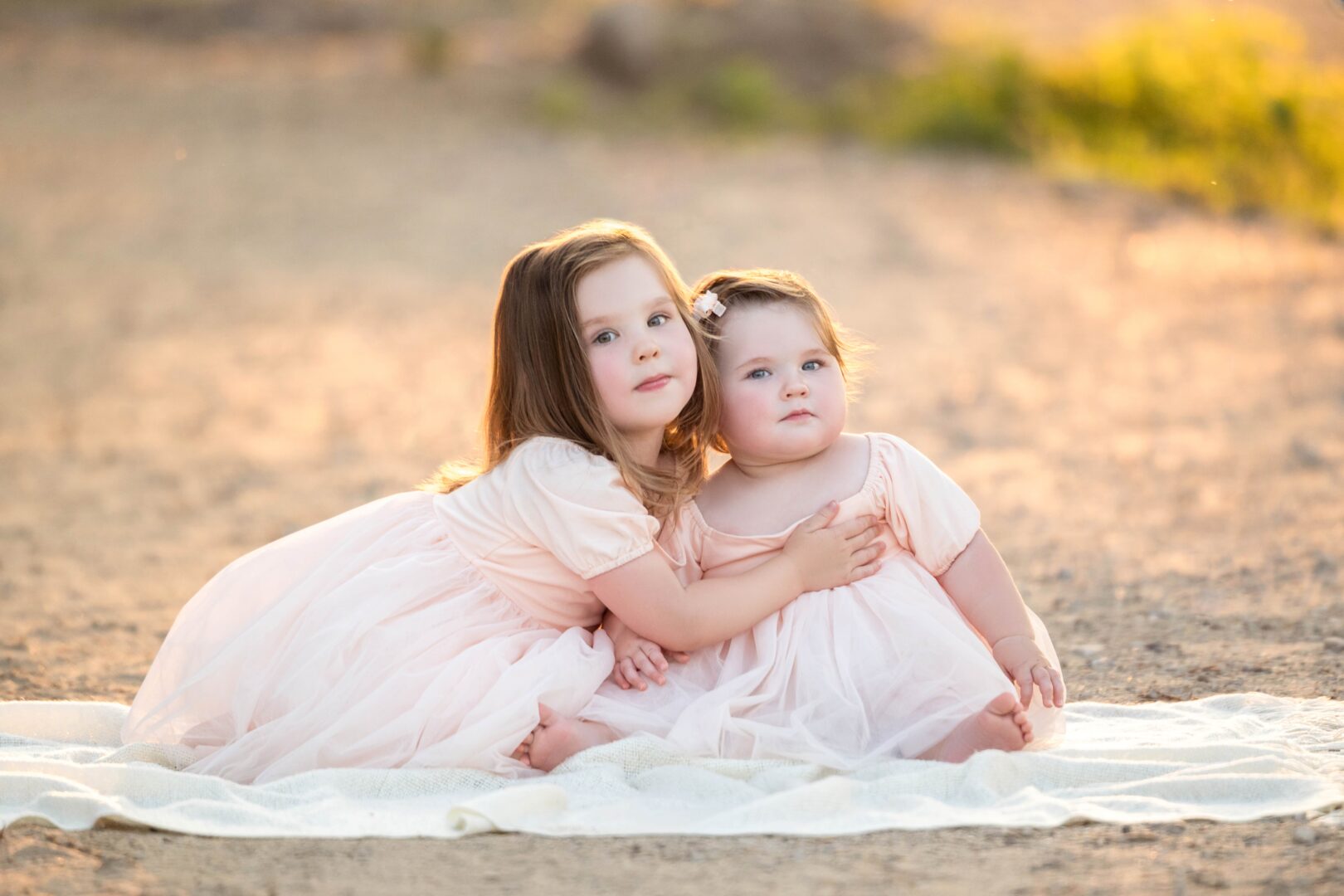 Sister Beach Photo Shoot | Cleveland Edgewater Photographer