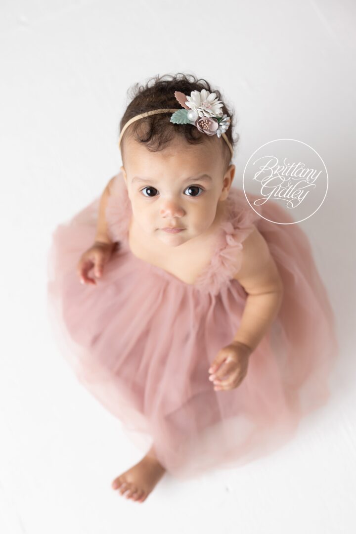 12 Month Old Baby Girl | First Birthday Girl Photography