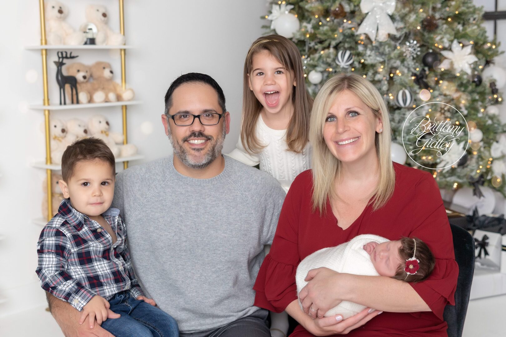 Family Christmas Card Photography