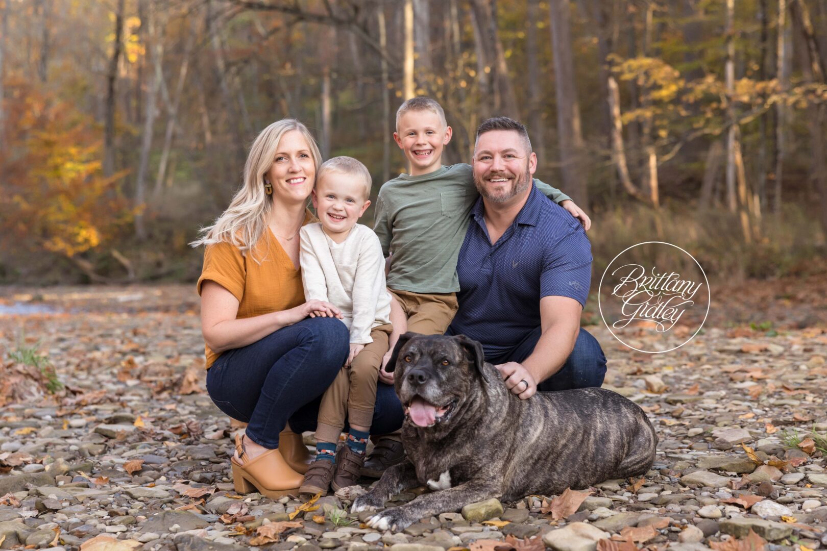 Family with Dog Photography Cleveland Ohio
