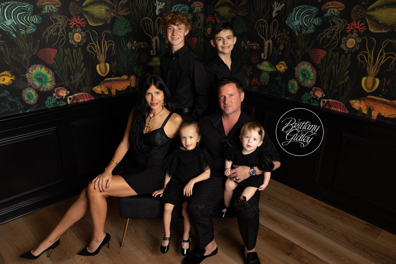 In Home Photo Shoot Family