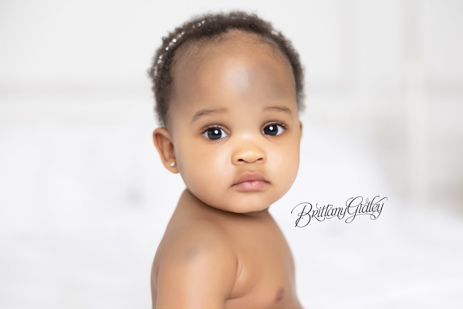 One Year Old Baby Girl