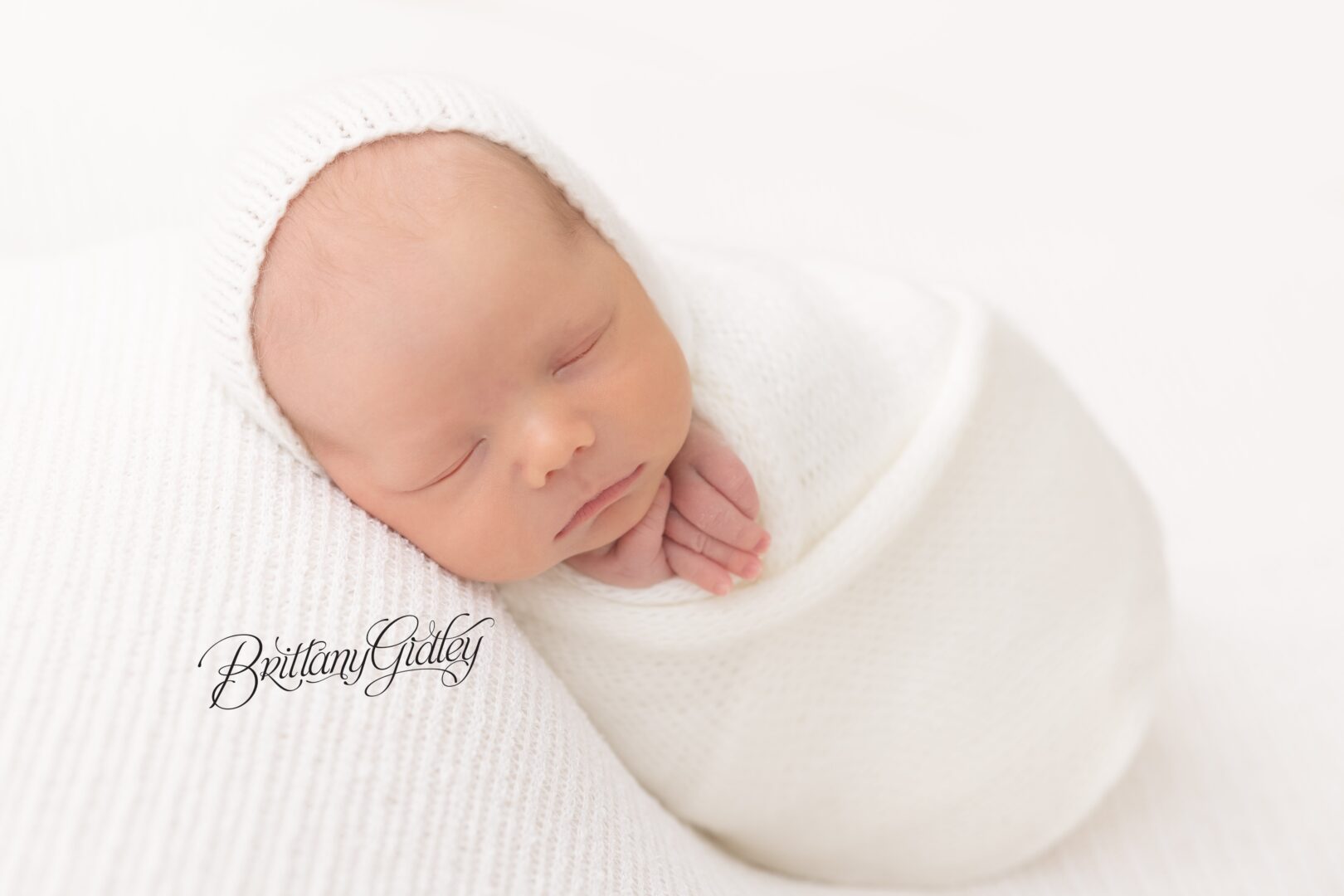 Newborn Baby Swaddled