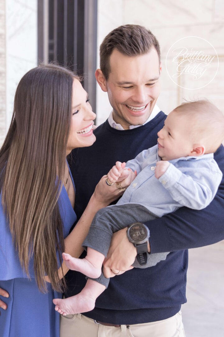 3 Month Old Baby and Family Photo Shoot