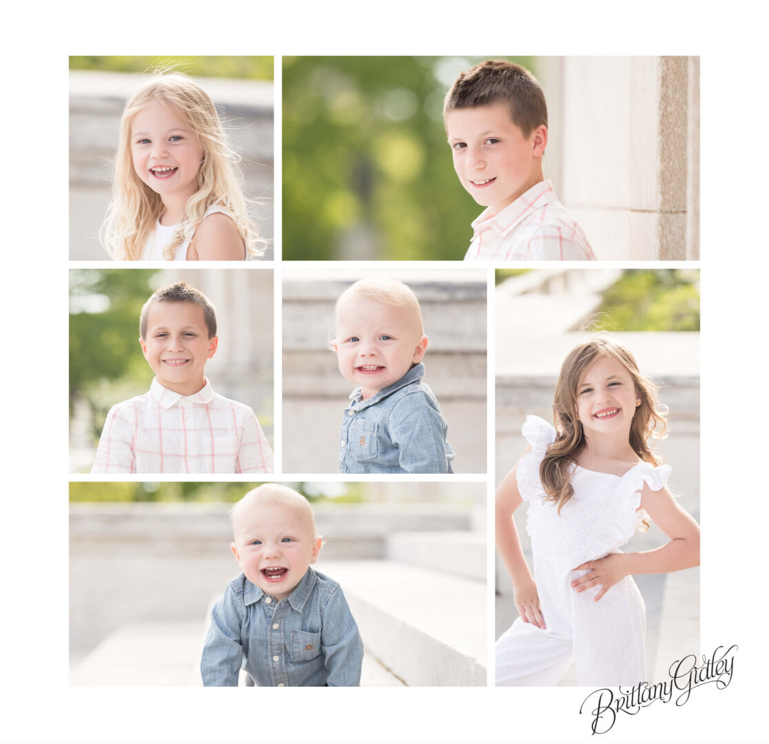 6 Children Photo Shoot