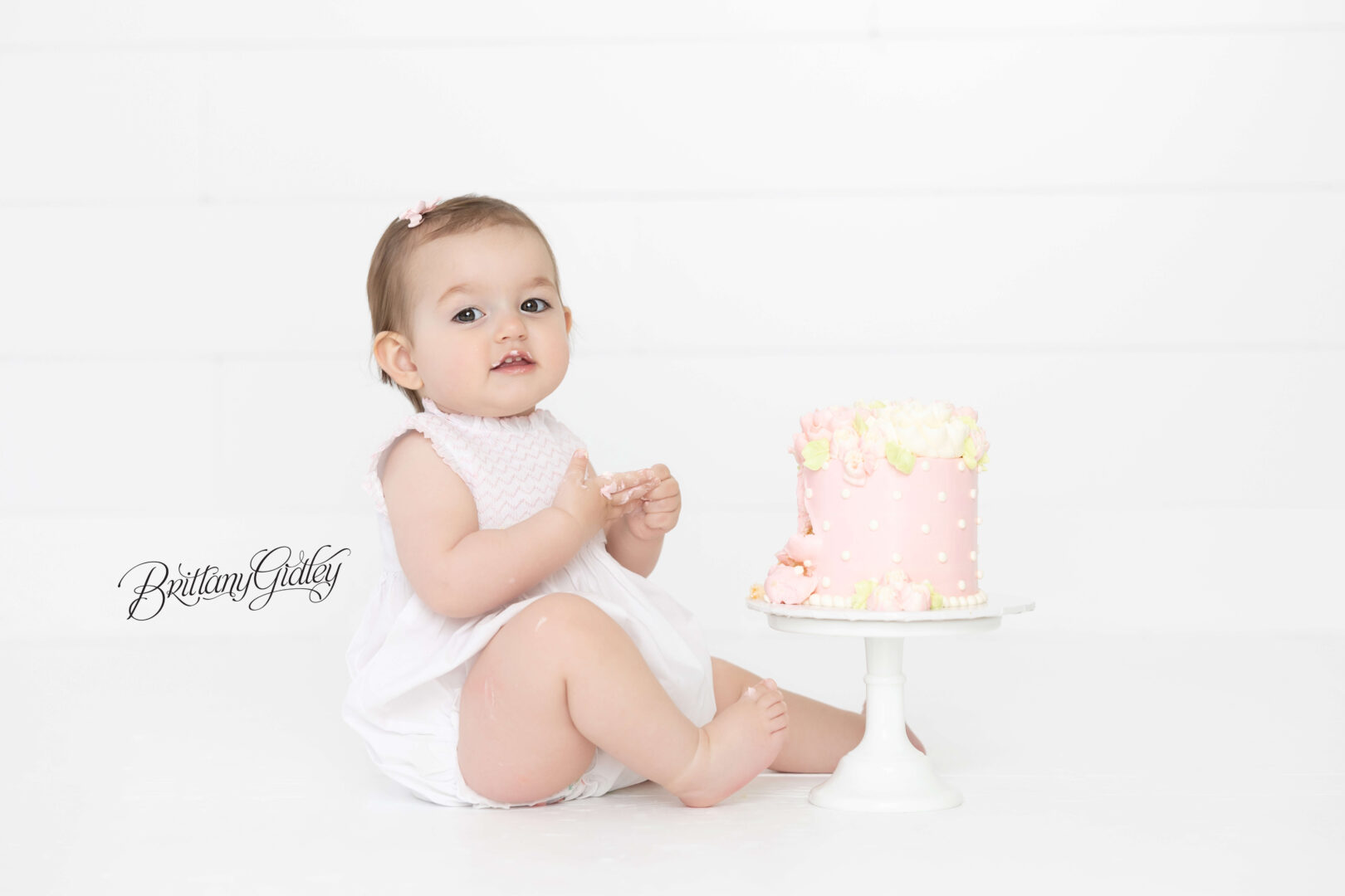 Cake Smash Baby Photographer Cleveland Ohio