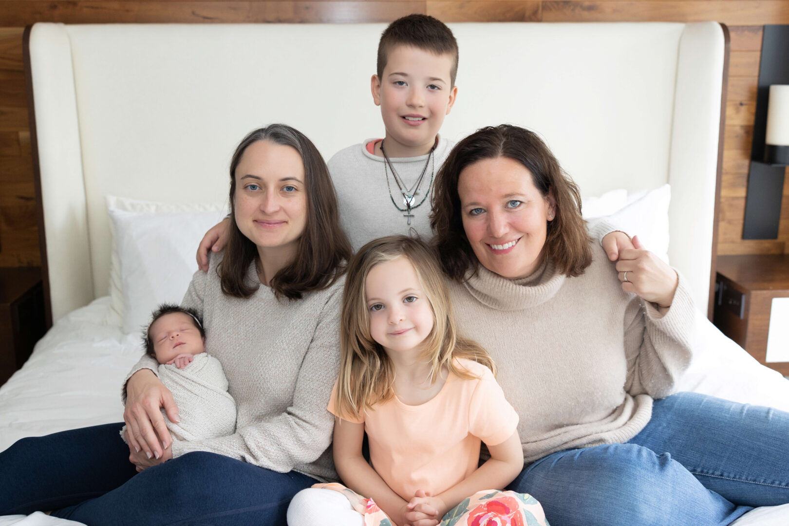 In Home Lifestyle Newborn Photo Shoot