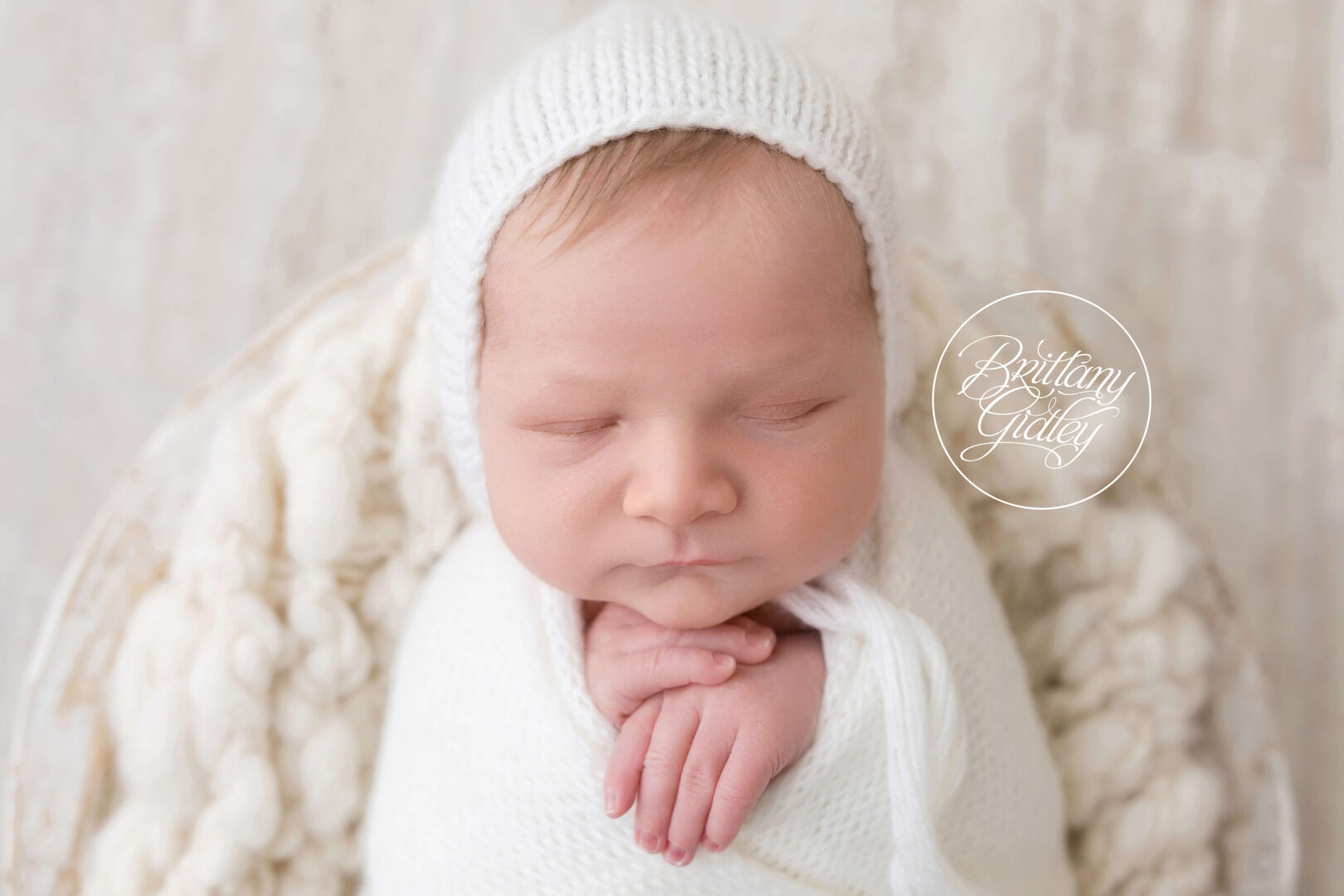 Baby Boy in Bonnet
