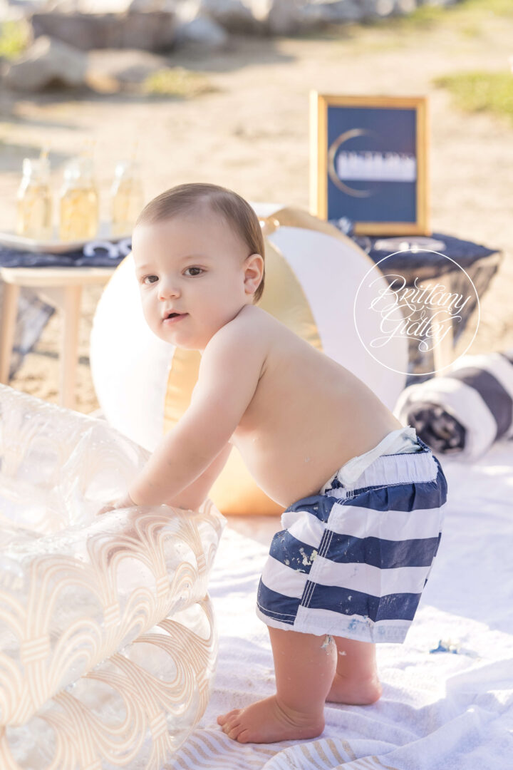 Beach Club Themed Party Photo Shoot
