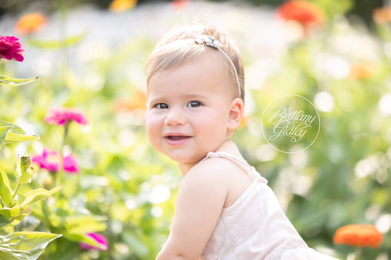 Stan Hywet Hall and Gardens Baby Photographer
