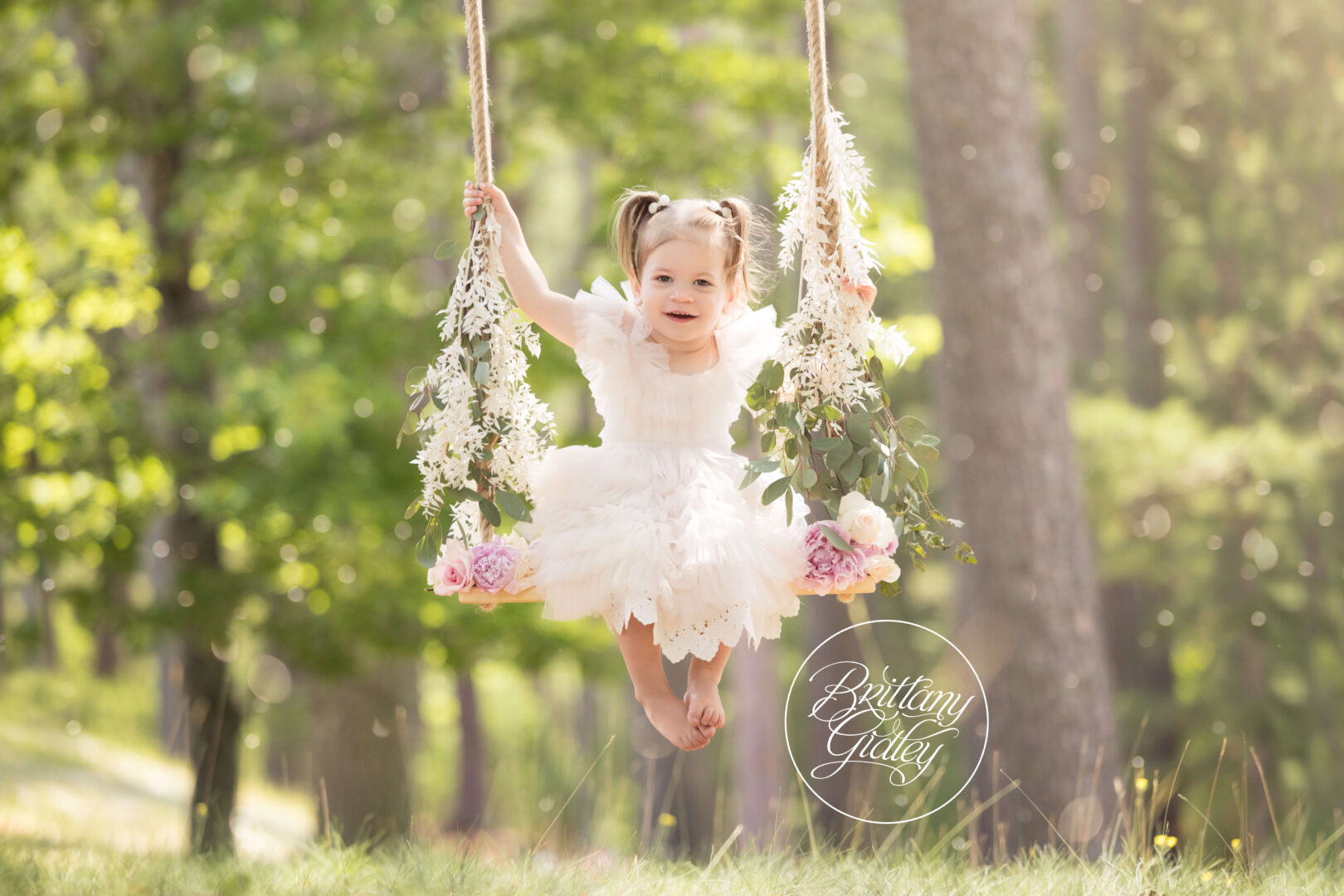Floral Swing Photo Shoot | Tea for Two Dream Session