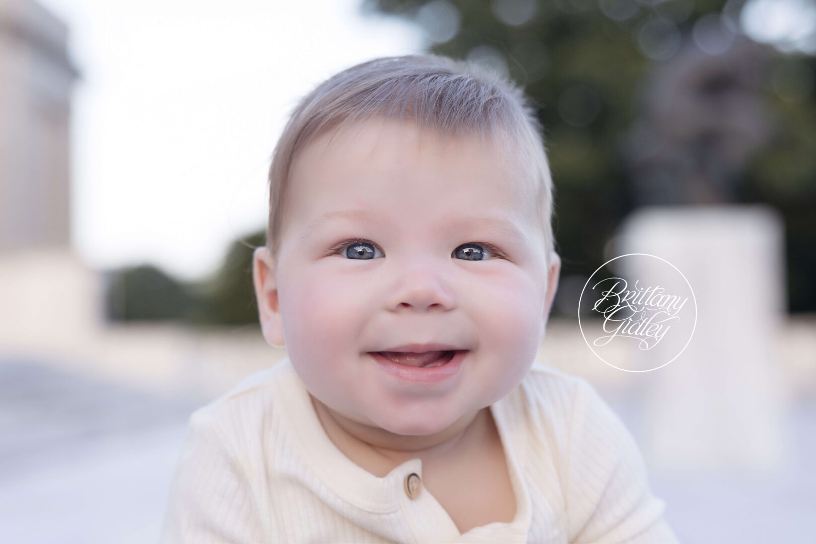 Baby Boy Wade Oval Photo Shoot