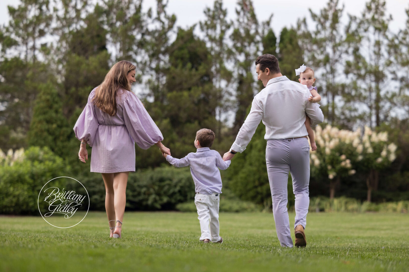 Family Garden Photo Shoot