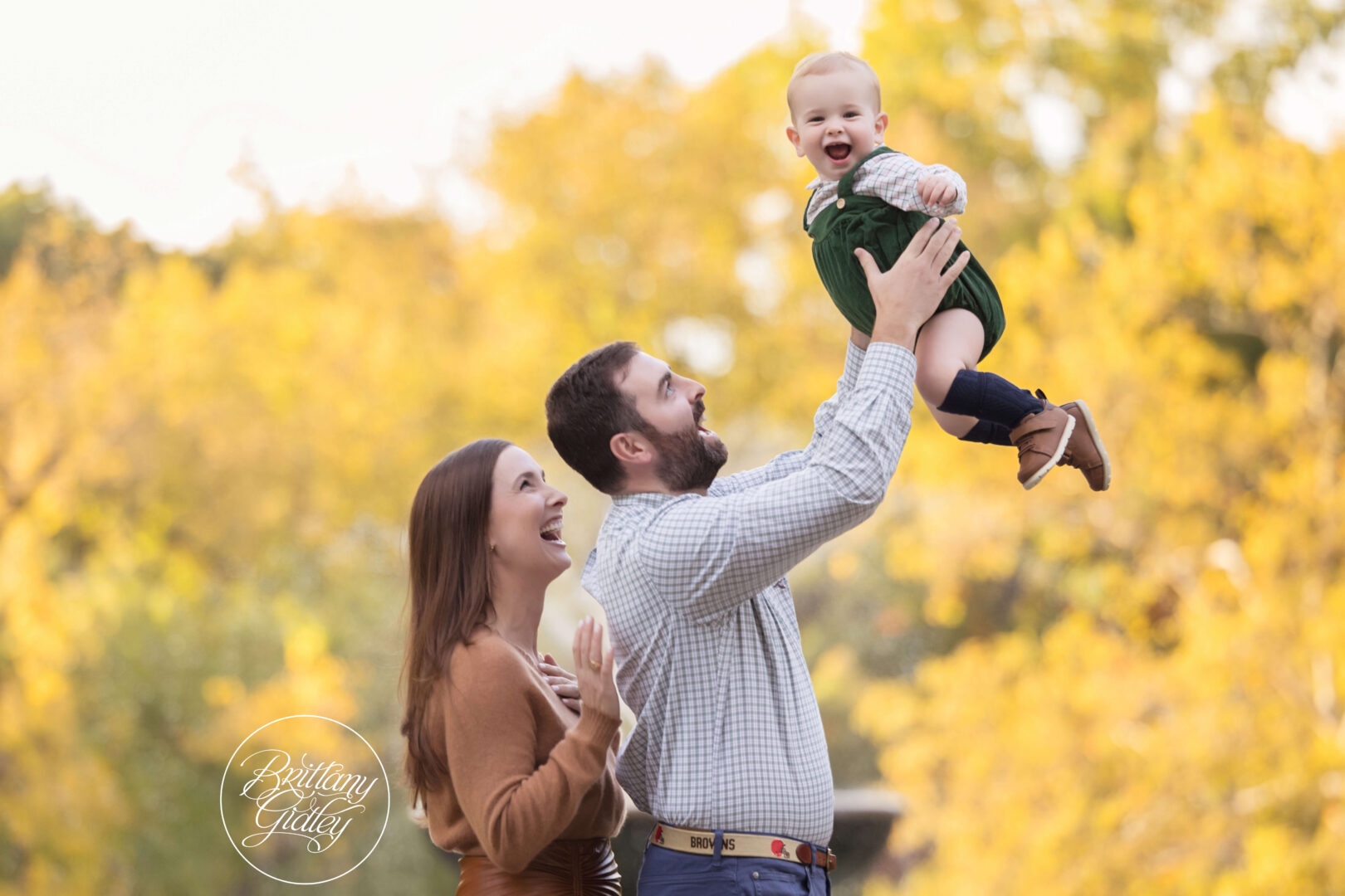 Autumn Baby Photo Shoot Cleveland Ohio