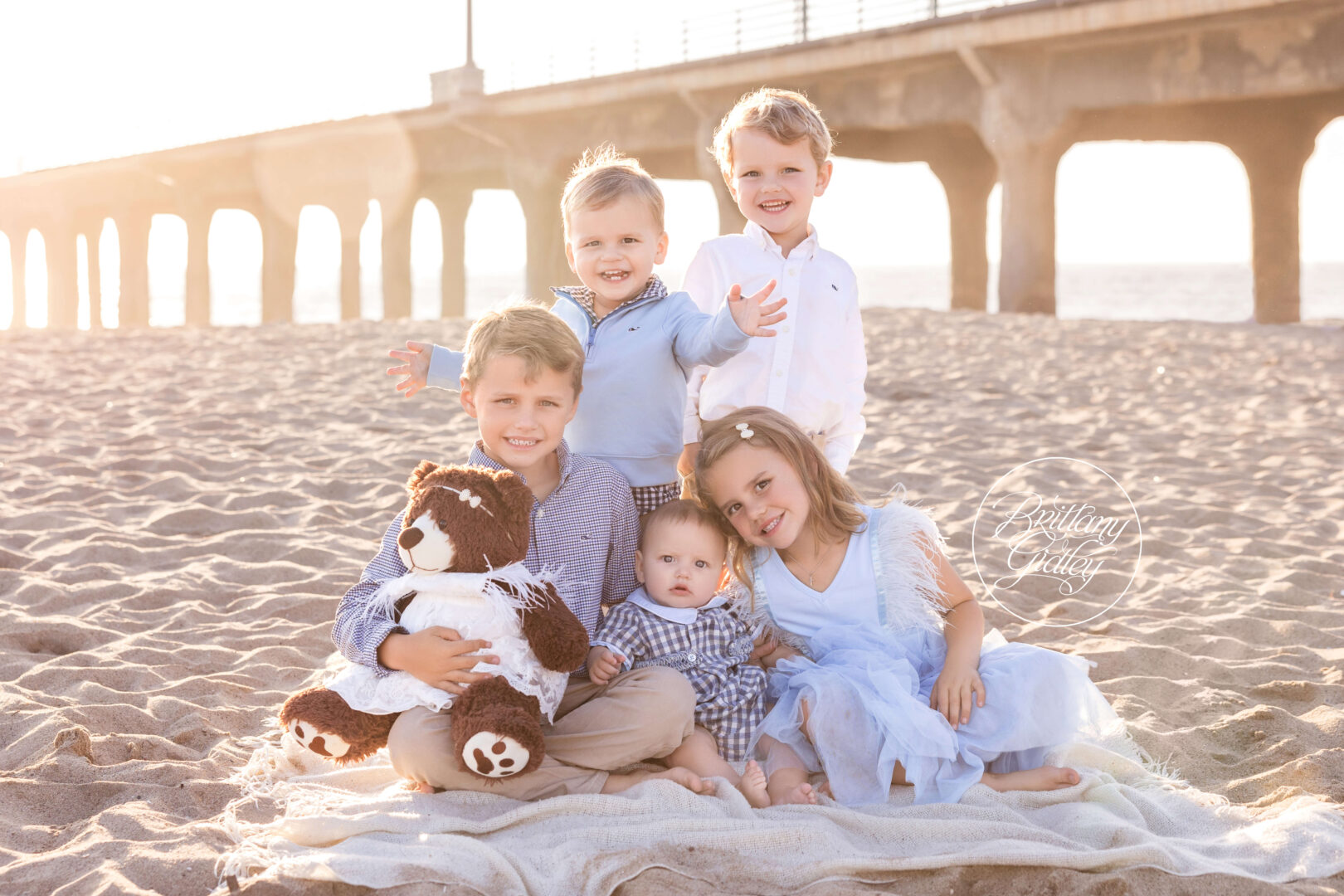 Sibling Photo Shoot Manhattan Beach