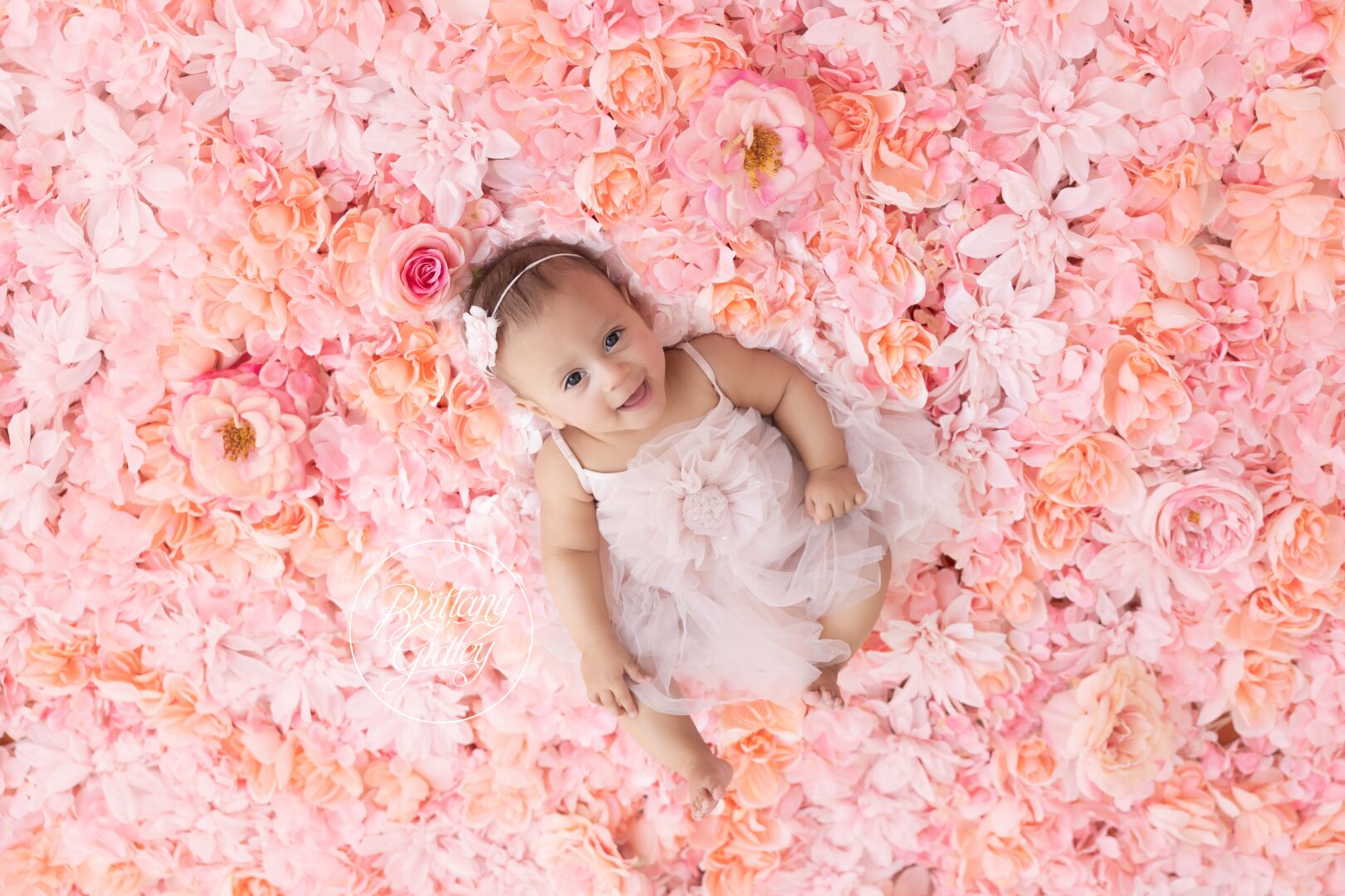 Spring Photo Shoot Baby Girl