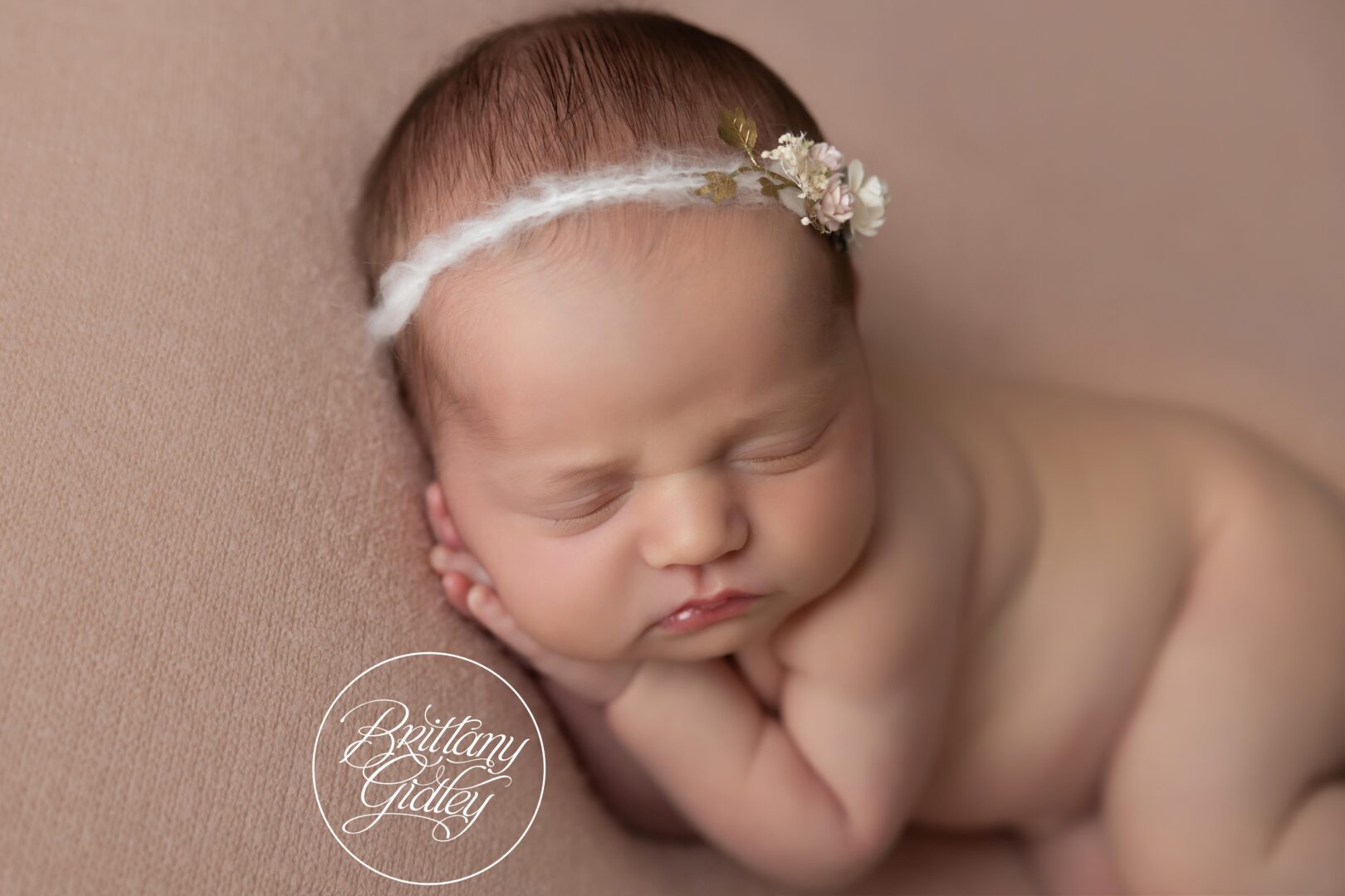 Sleeping Newborn Girl