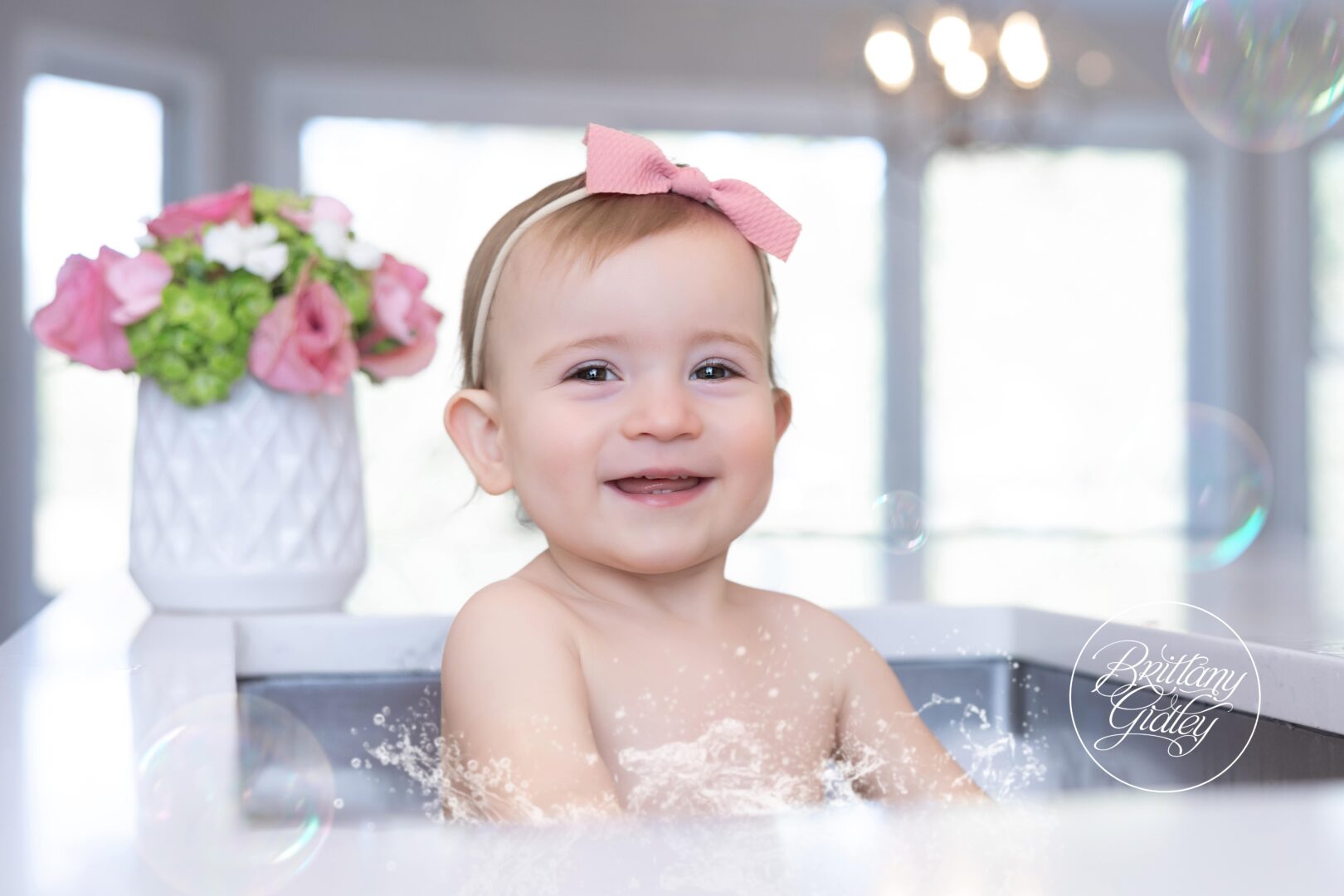 Baby Girl Bubble Bath