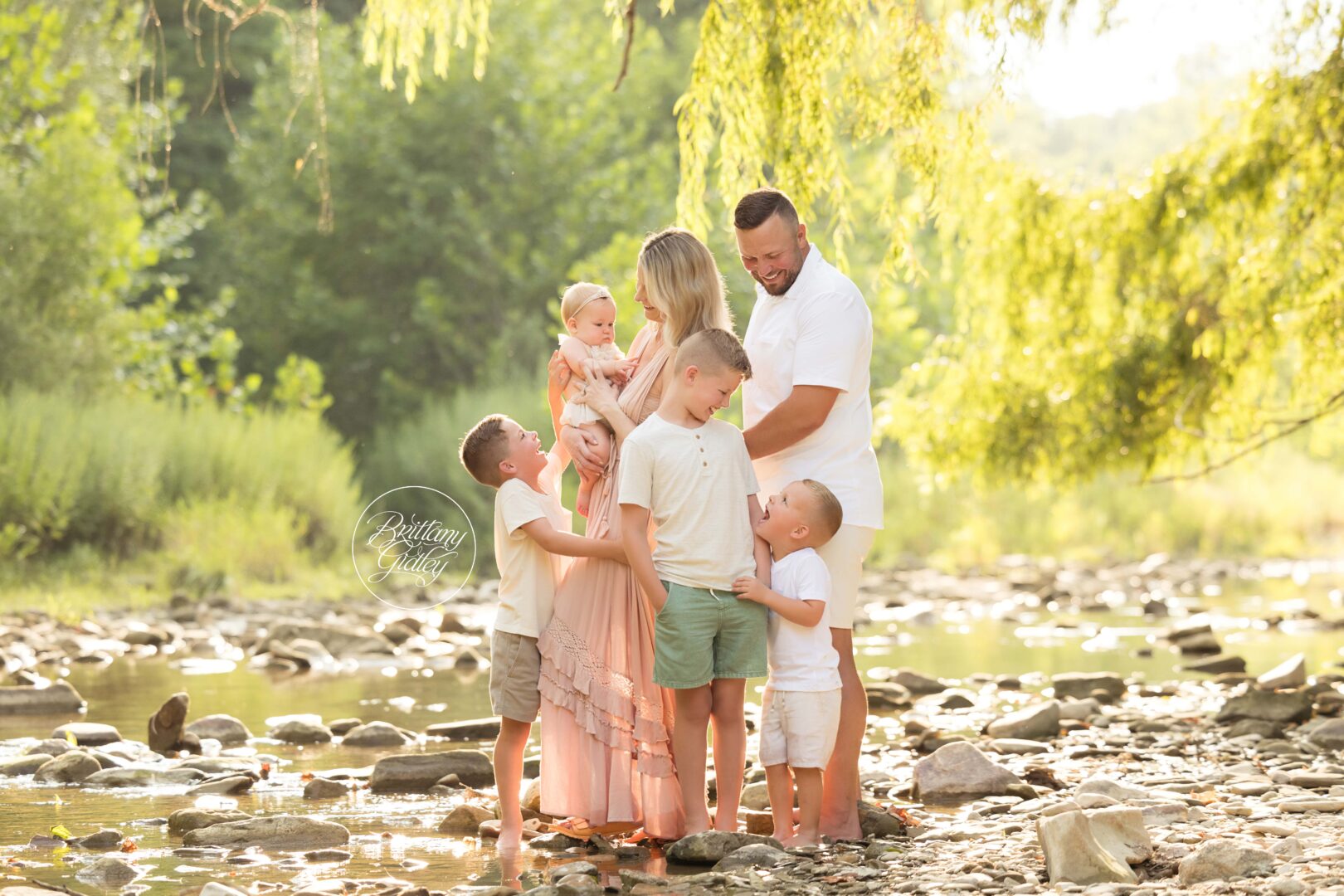 Brecksville Reservation Photo Shoot Baby and Family