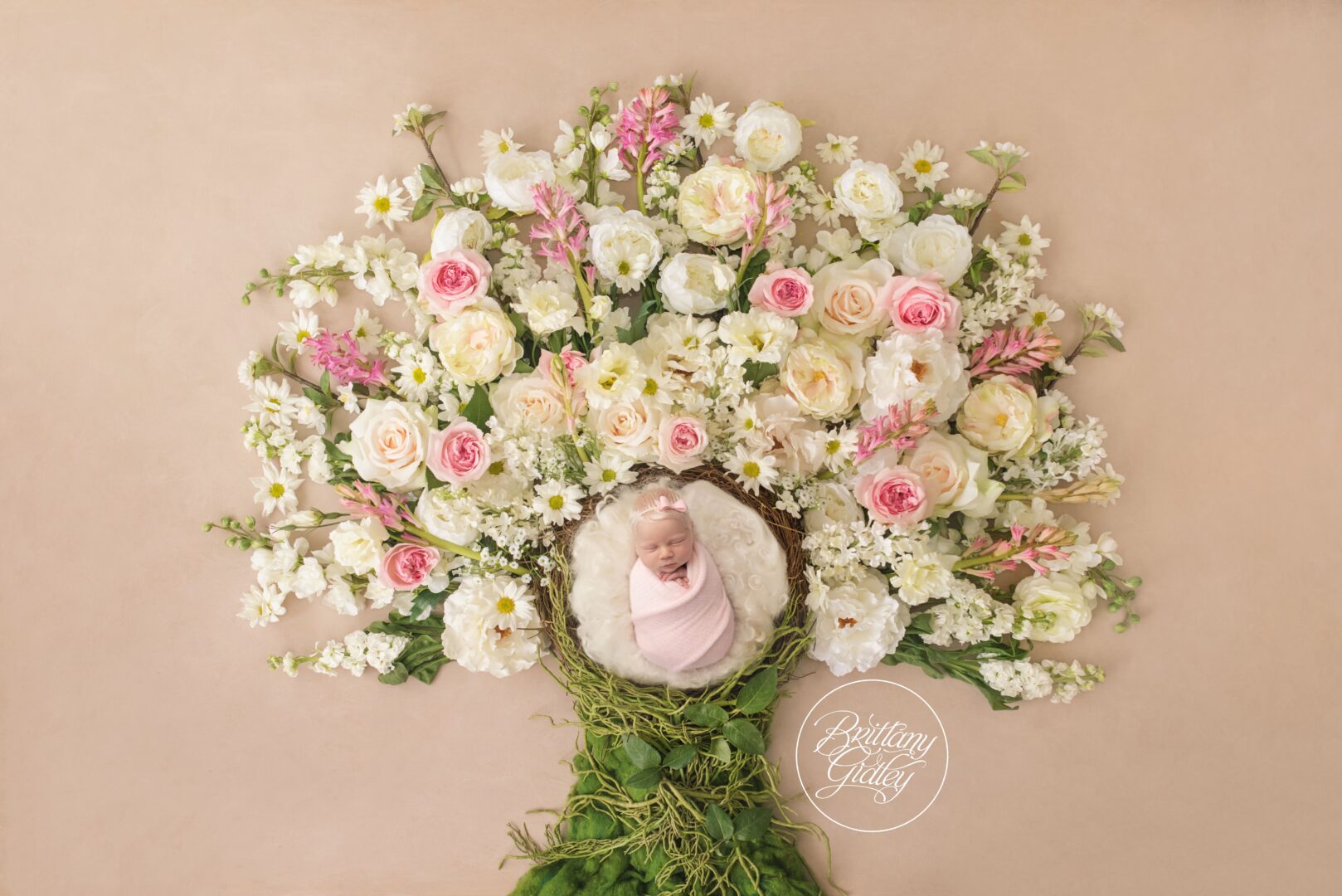 Newborn Baby Girl Flowers